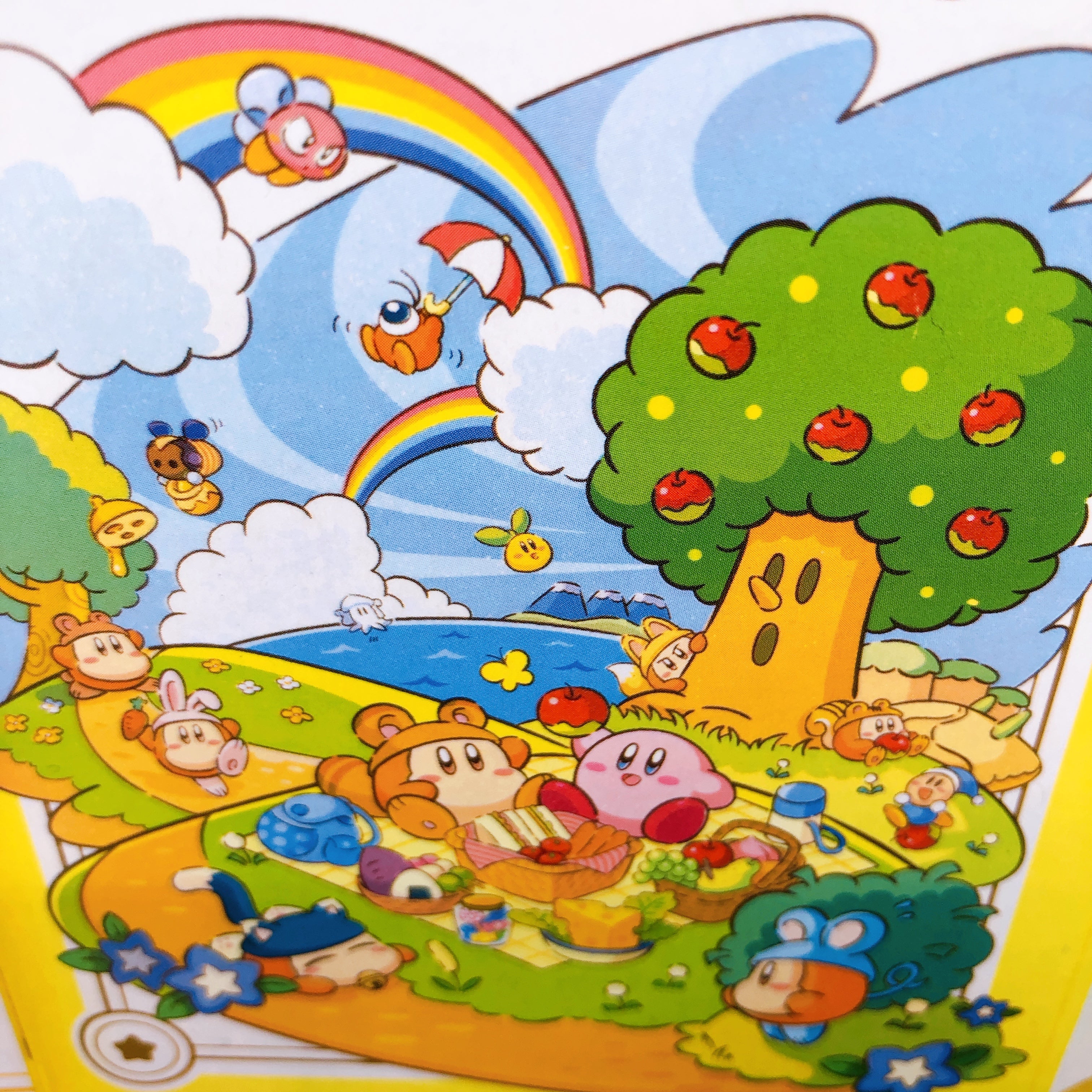 Kirby of the Stars Pupupu Picnic Diorama Mirror EIKOH Japan Sealed AUTHENTIC