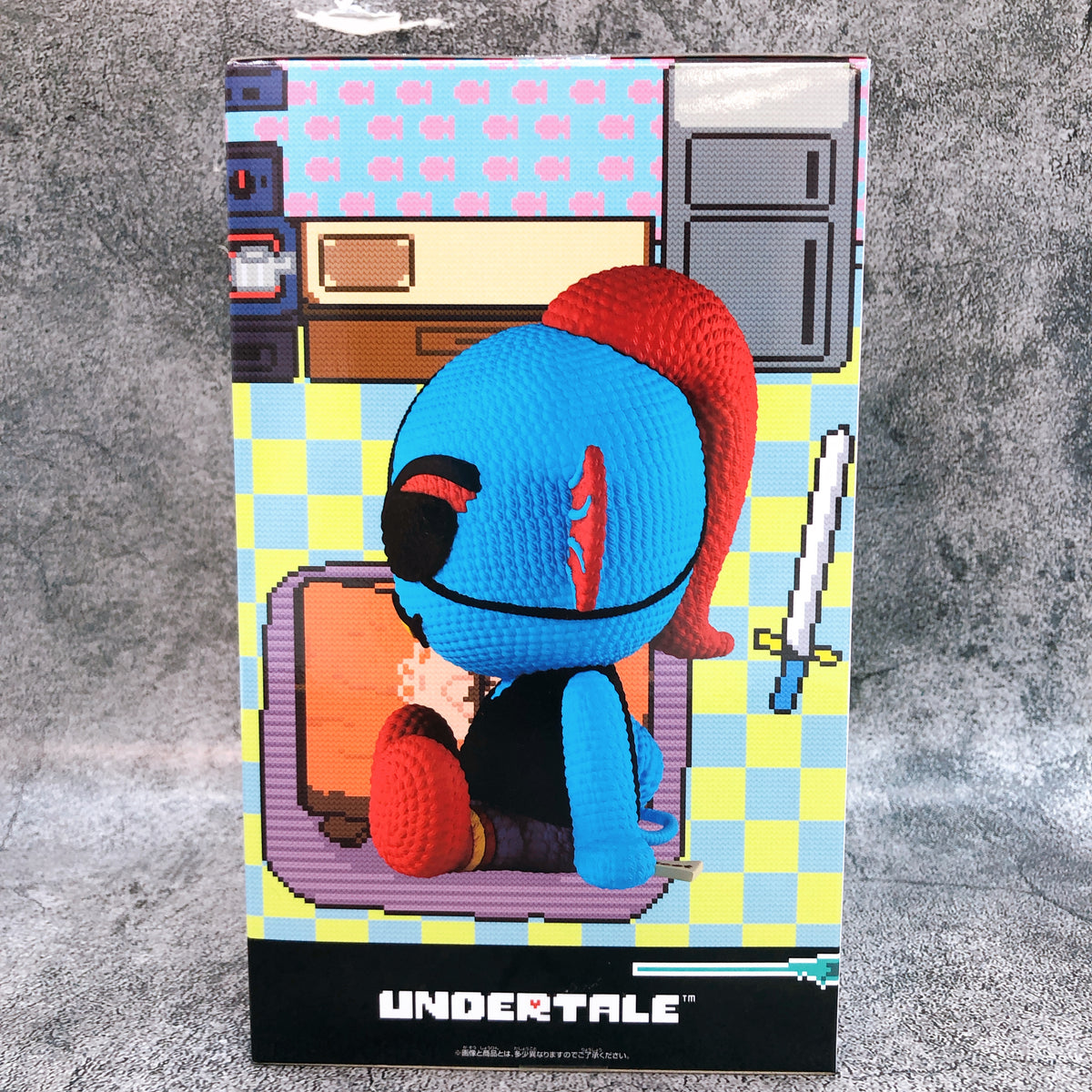UNDERTALE Undyne Amicot Figure BANPRESTO Japan Sealed AUTHENTIC FASTSHIP 15+