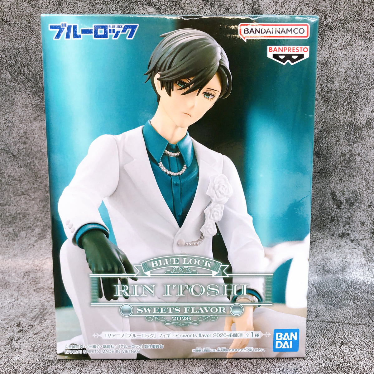 Blue Lock Rin Itoshi Figure sweets flavor 2026 BANPRESTO Japan AUTHENTIC 15+