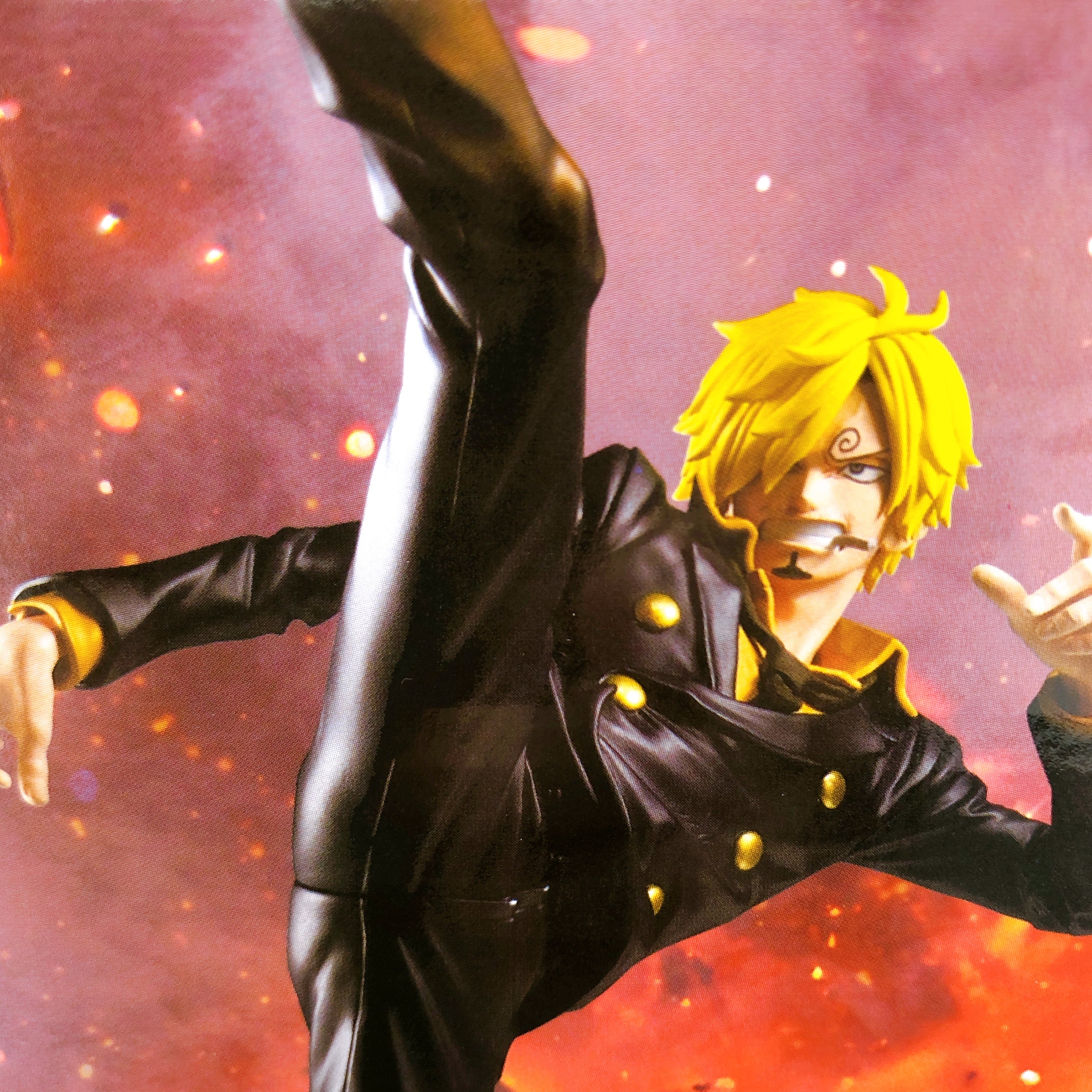 One Piece Sanji Diable Jambe MAXIMATIC PLUS Figure BANPRESTO Japan AUTHENTIC