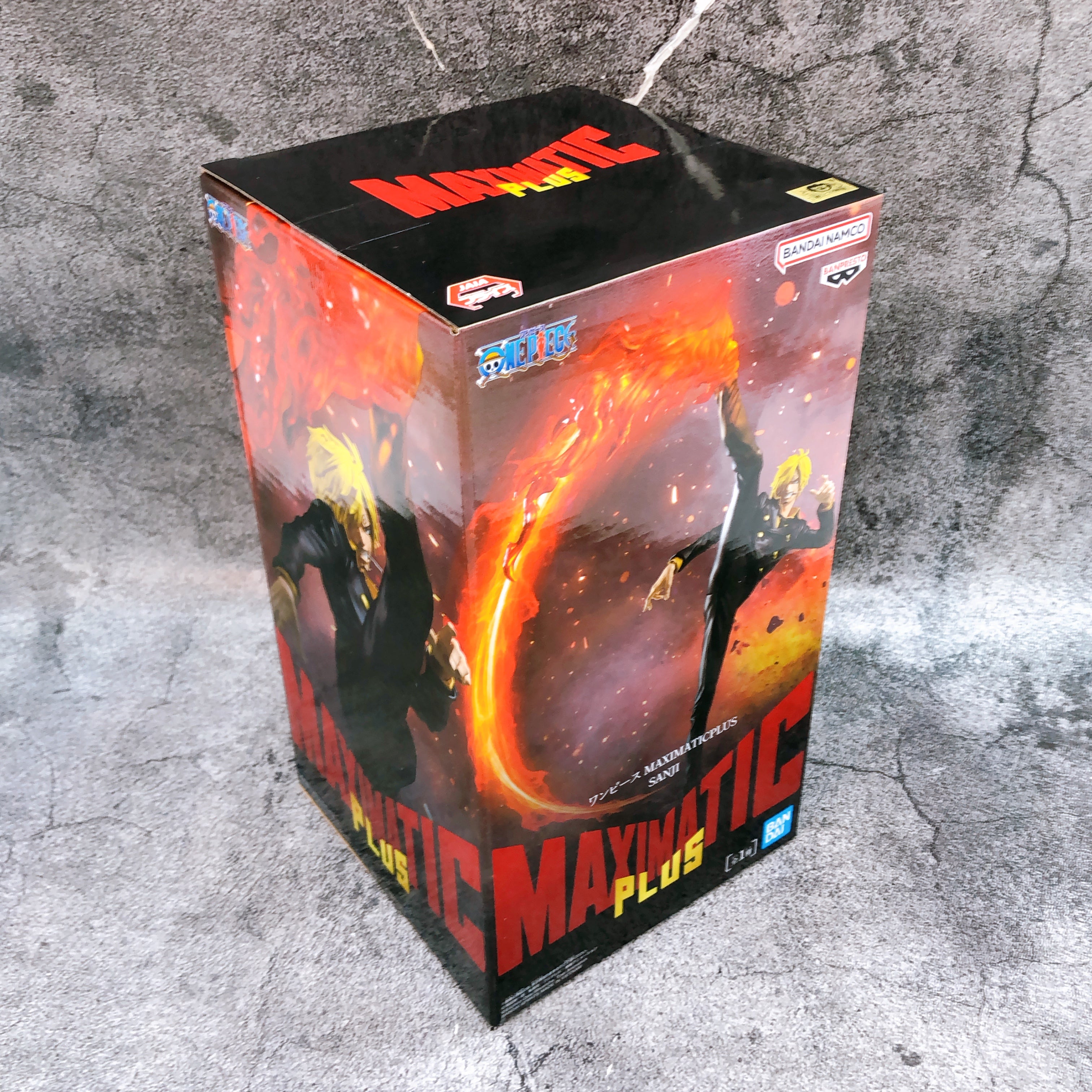 One Piece Sanji Diable Jambe MAXIMATIC PLUS Figure BANPRESTO Japan AUTHENTIC
