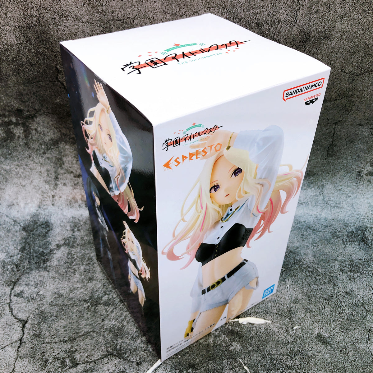 Gakuen iDOLM@STER Sena Juo ESPRESTO High contrast Figure BANPRESTO Japan 15+