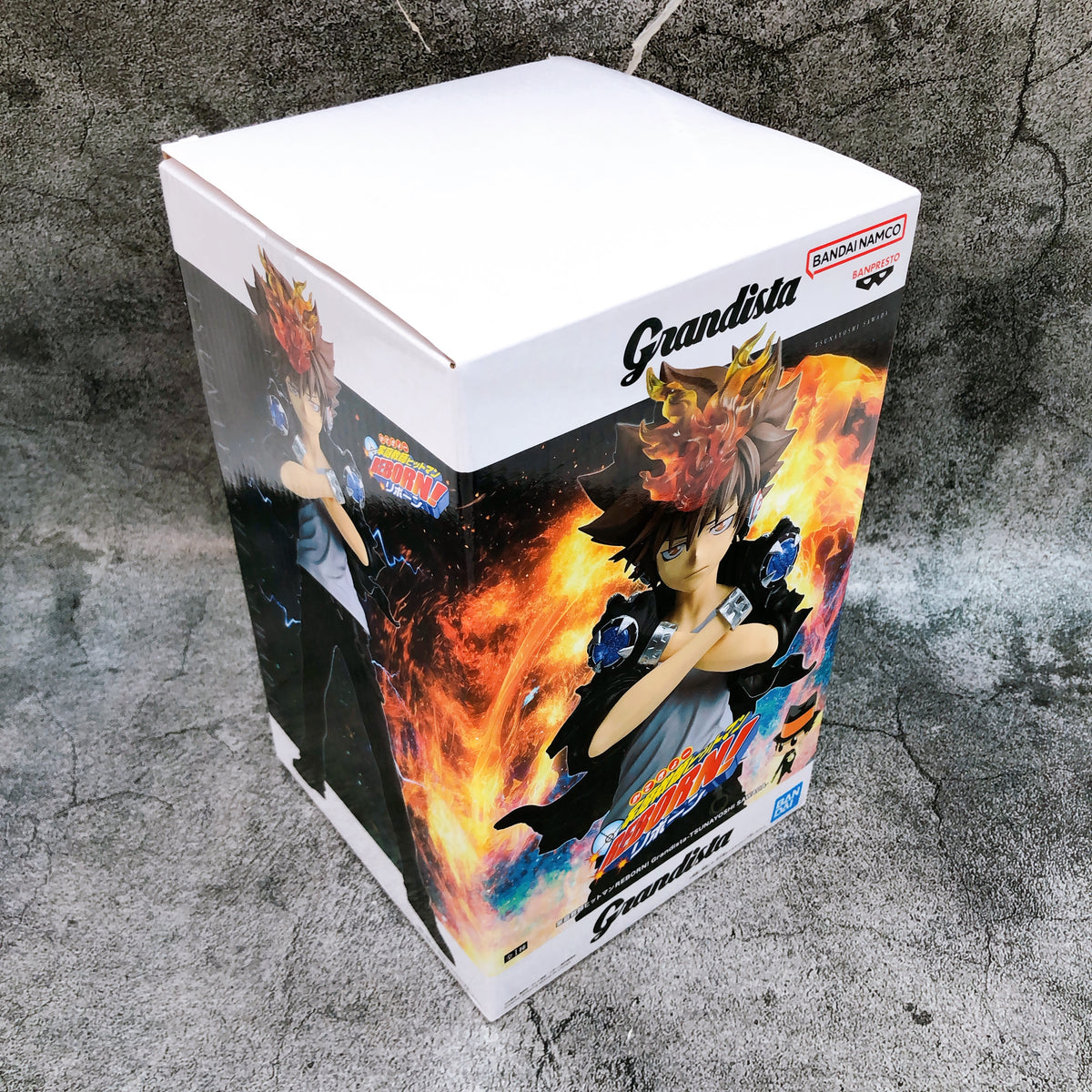 Reborn! Tsunayoshi Sawada Grandista Figure BANPRESTO Japan AUTHENTIC FASTSHIP
