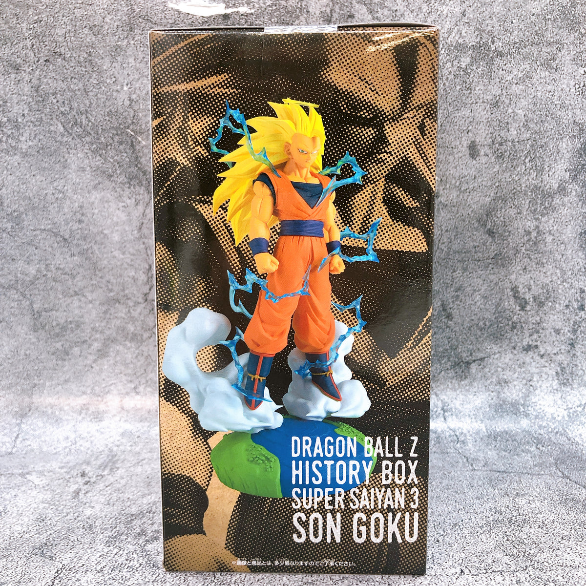 Dragon Ball Z Super Saiyan 3 Son Goku History Box Figure BANPRESTO Japan 15+