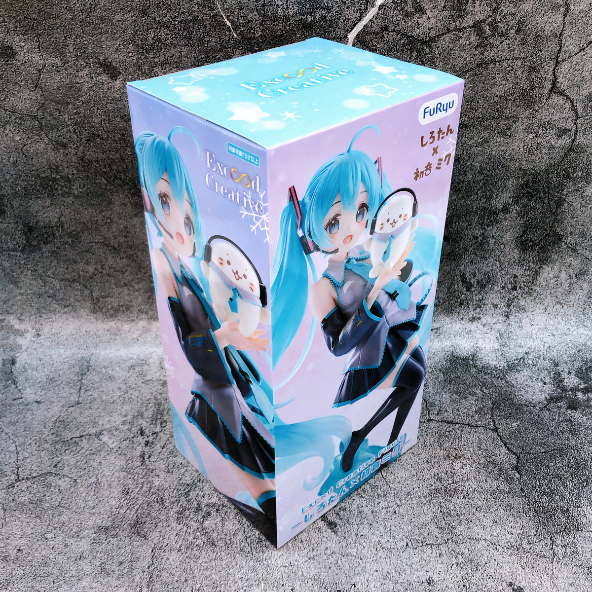 Hatsune Miku Sirotan X Hatsune Miku Exc∞d Creative Figure FuRyu Japan FASTSHIP