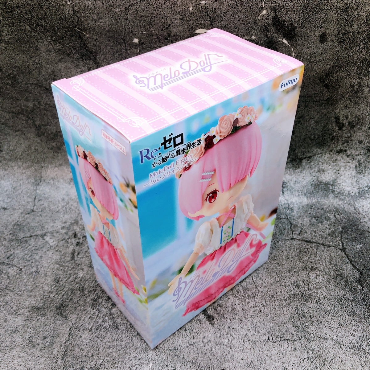 Re:Zero Ram Bridesmaid MeloDoll Figure FuRyu Japan AUTHENTIC FASTSHIP Sealed