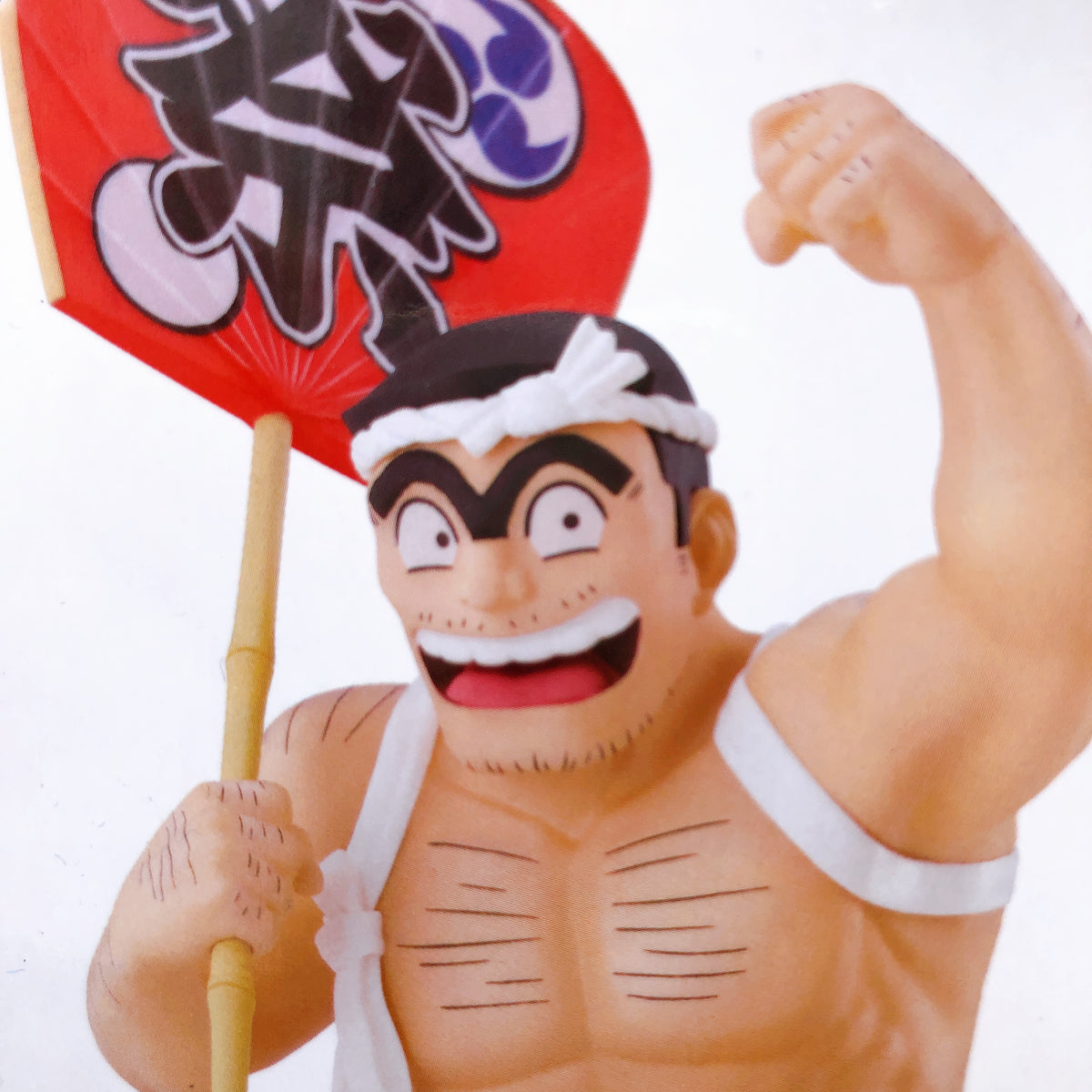 KochiKame Tokyo Beat Cops Kankichi Ryotsu Noodle Stopper Figure FuRyu Japan 15+