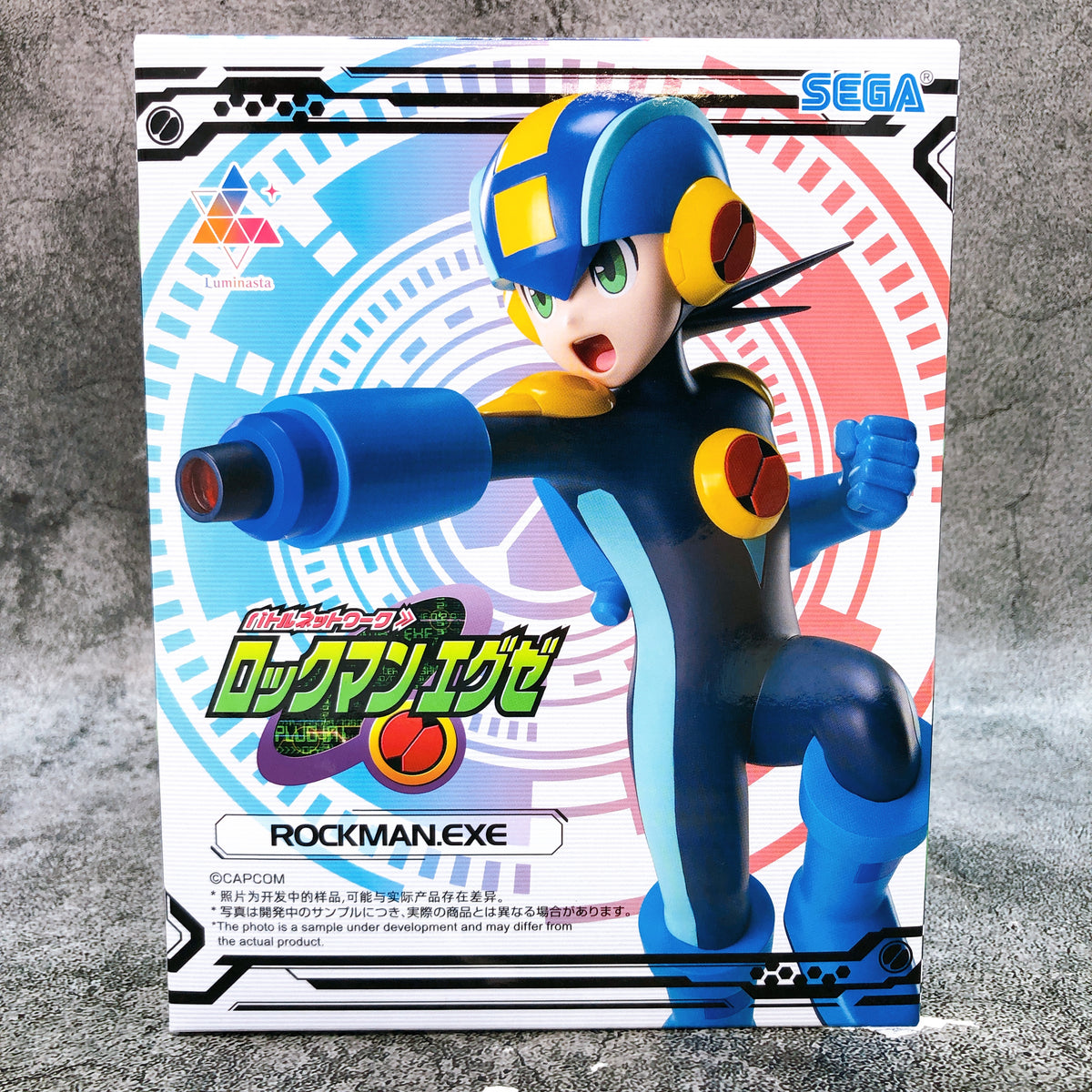 Mega Man Battle Network Rockman.EXE Luminasta Figure SEGA Japan Sealed FASTSHIP