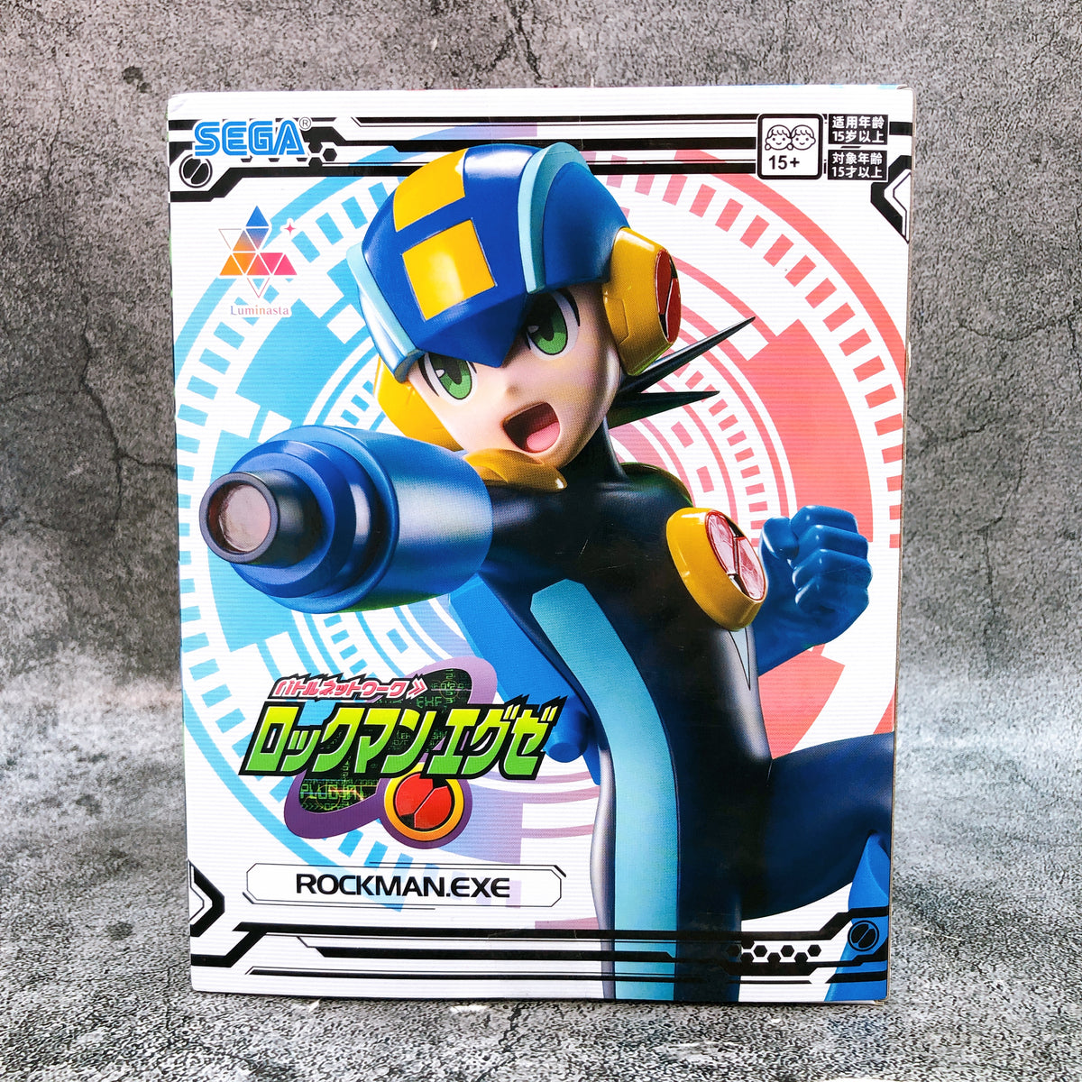 Mega Man Battle Network Rockman.EXE Luminasta Figure SEGA Japan Sealed FASTSHIP