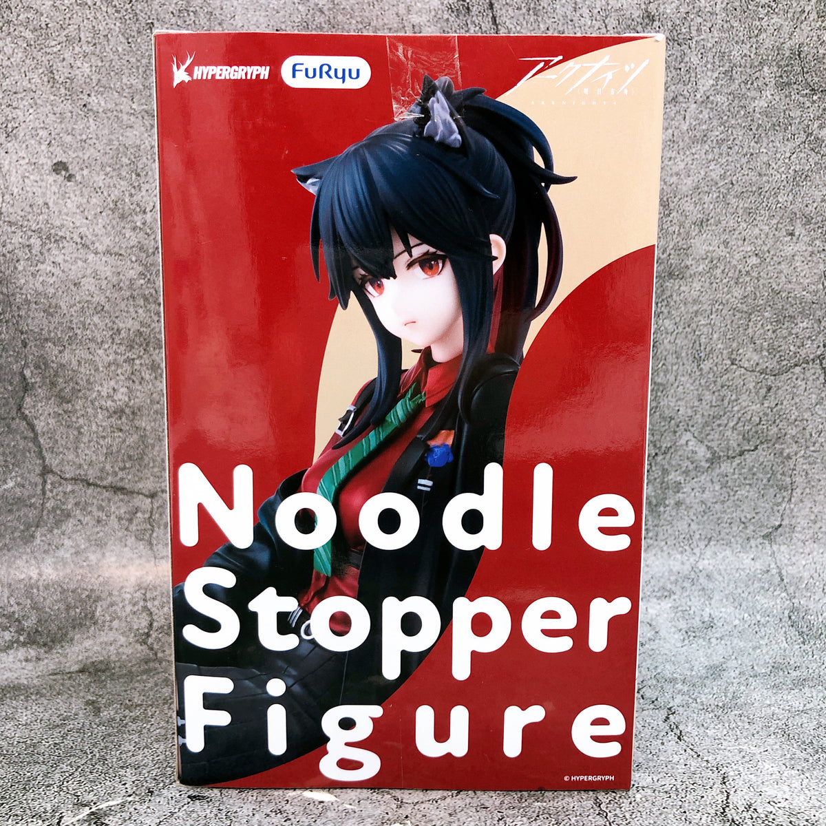 Arknights Texas Willpower ver. Noodle Stopper Figure FuRyu Japan AUTHENTIC 15+