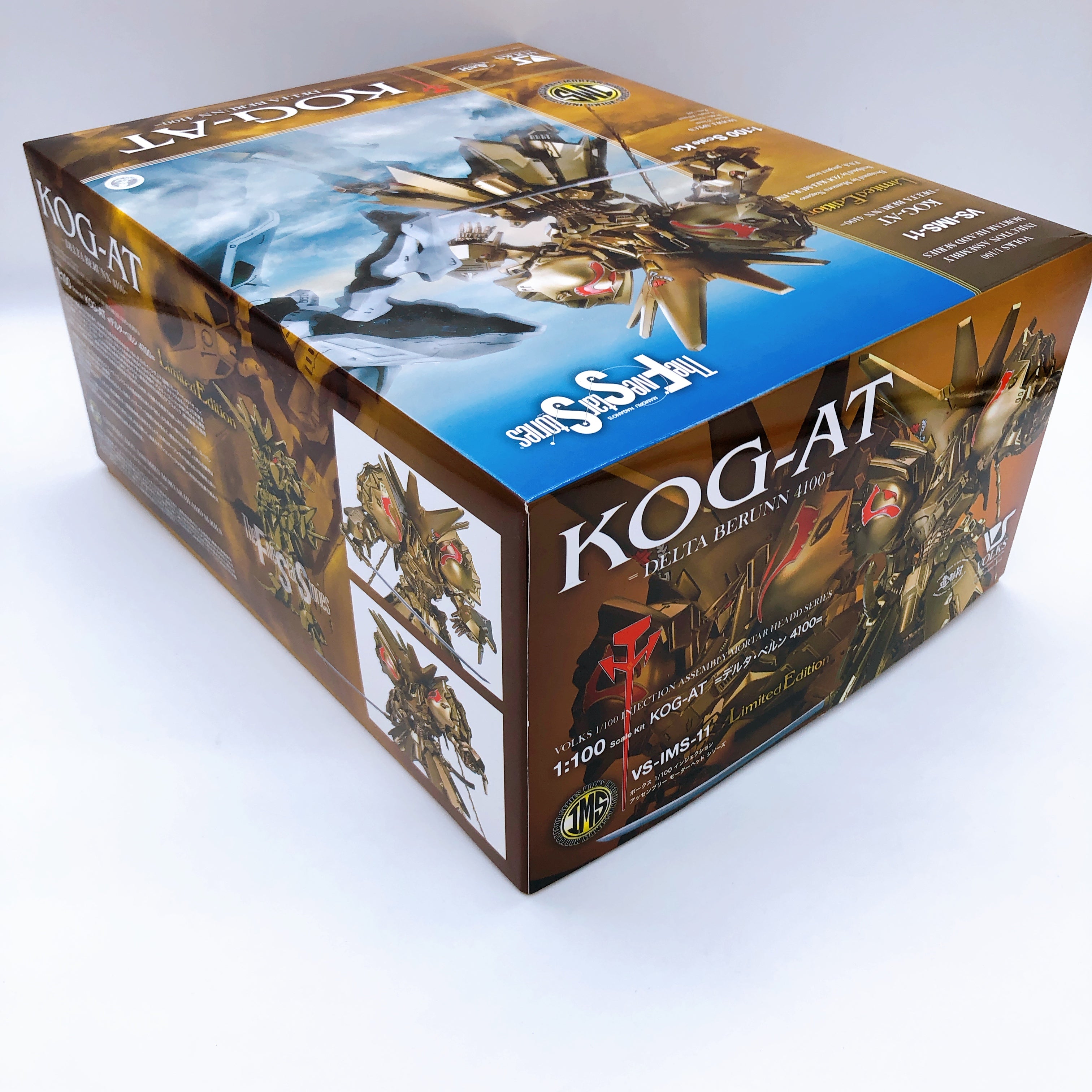 VOLKS IMS KOG-AT Delta Berunn 4100 Limited Edition 1/100 Kit 15+ VOLKS Japan NEW