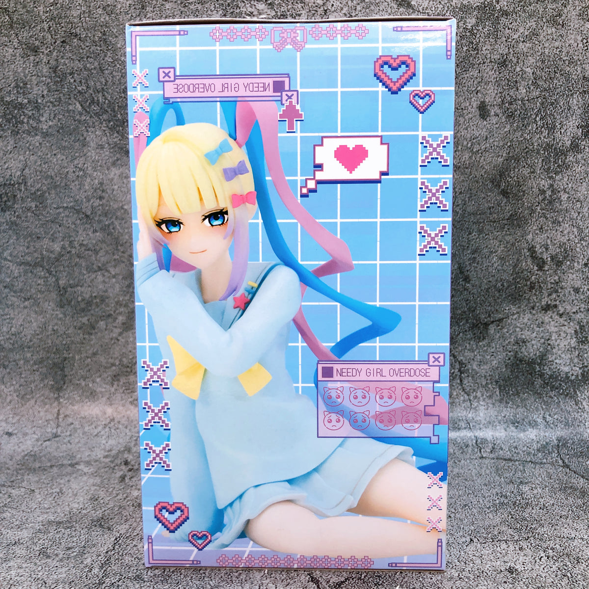 NEEDY GIRL OVERDOSE OMG Kawaii Angel Fig Cube Figure Konami Japan FASTSHIP 15+