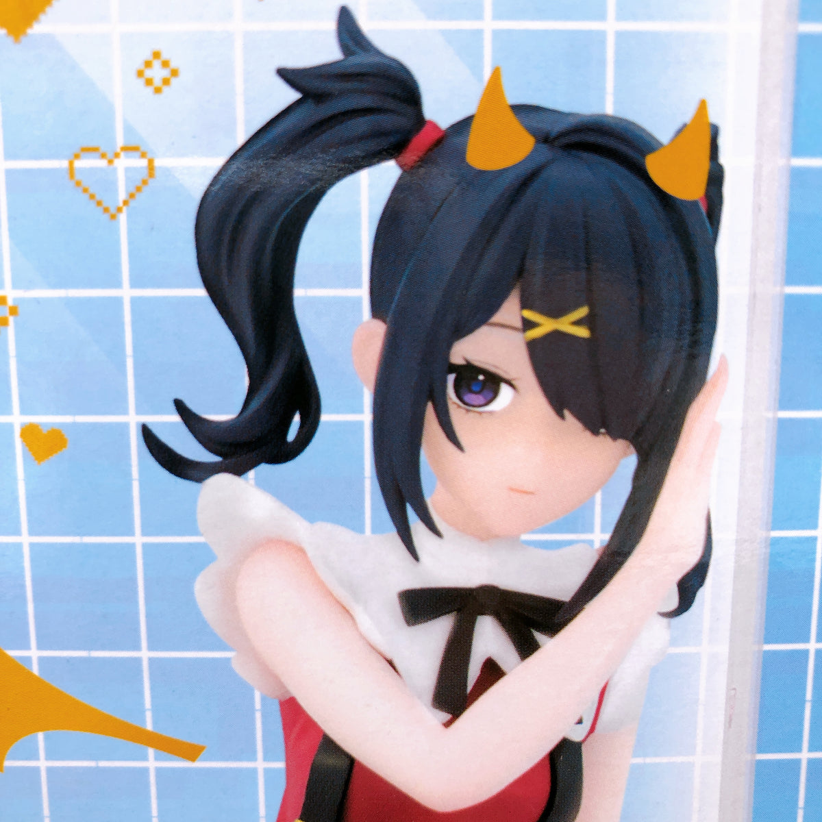 NEEDY GIRL OVERDOSE Ame-chan Fig Cube Figure Konami Japan AUTHENTIC FASTSHIP 15+