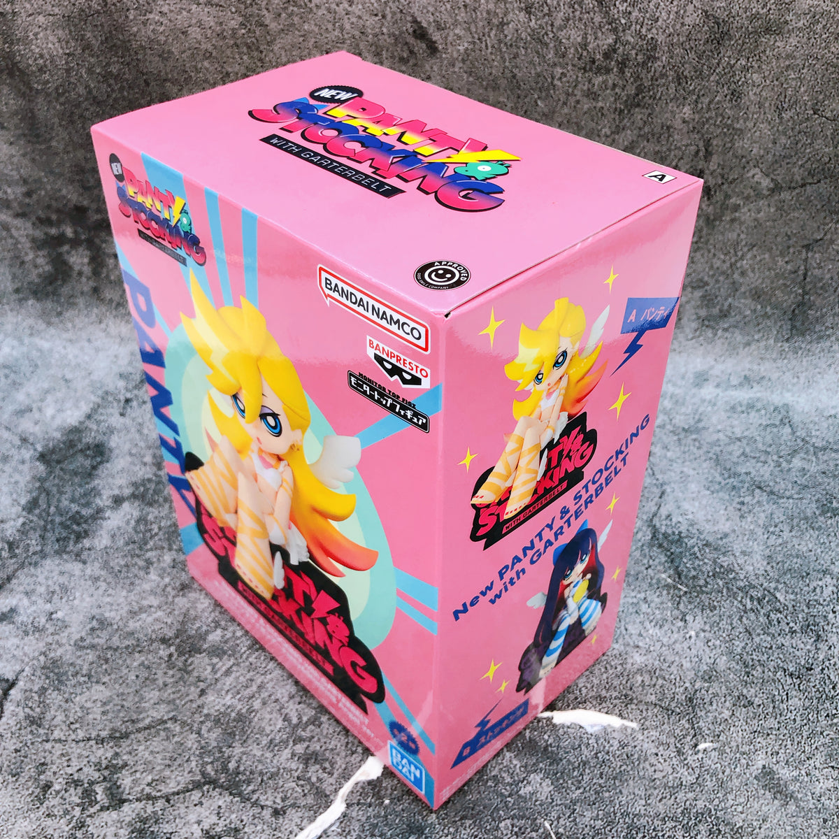 New PANTY&STOCKING with GARTERBELT Panty Angel Monitor Top Figure BANPRESTO 15+