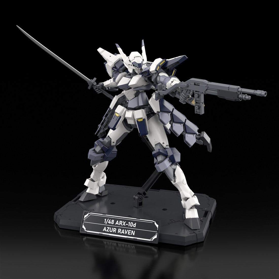 KADOKAWA PLASTIC MODEL SERIES Azur Raven 1/48 Official Limited Kit Japan Sealed