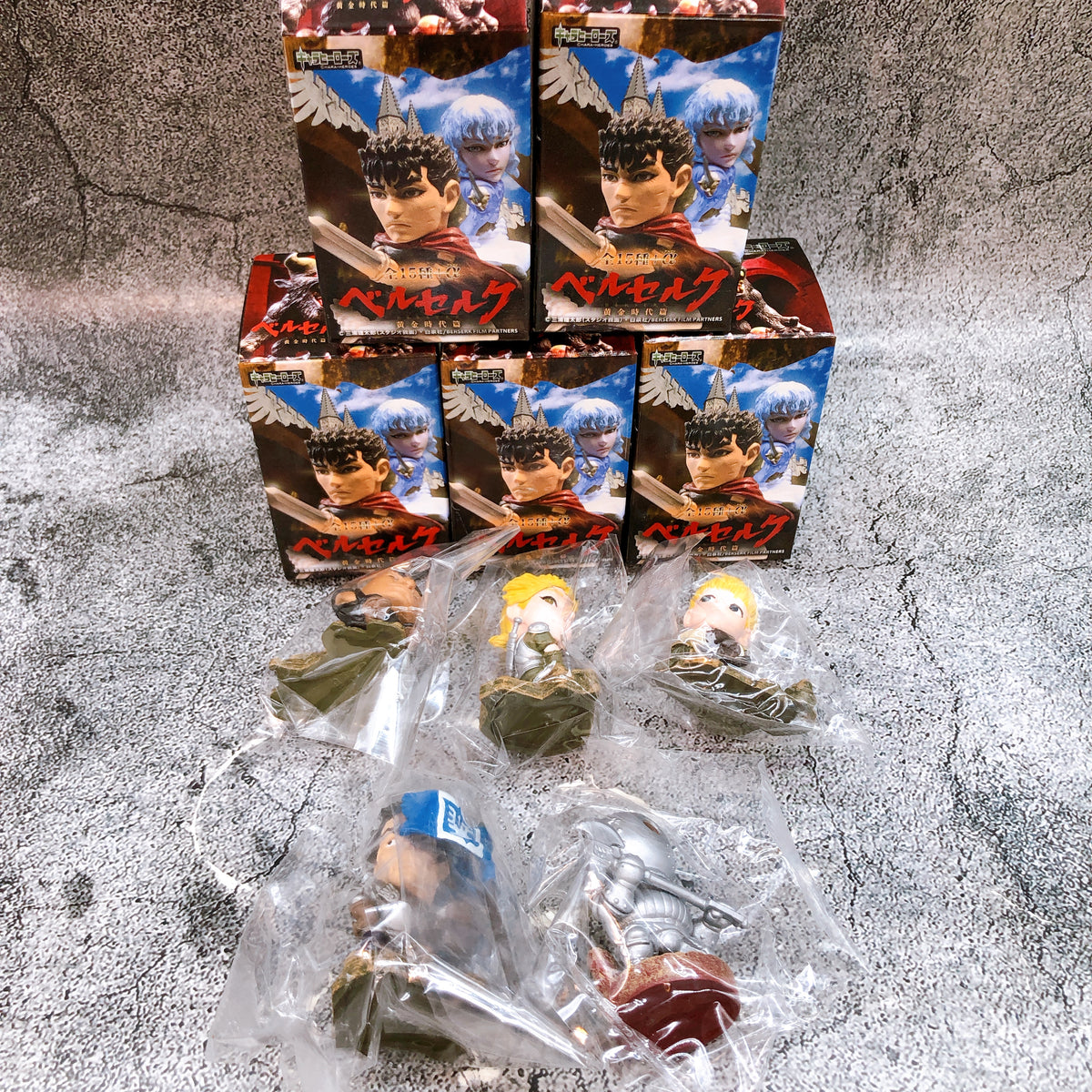 Berserk Chara Heroes Golden Age Edition Figure 15pcs Tokimeki.com Japan 15+