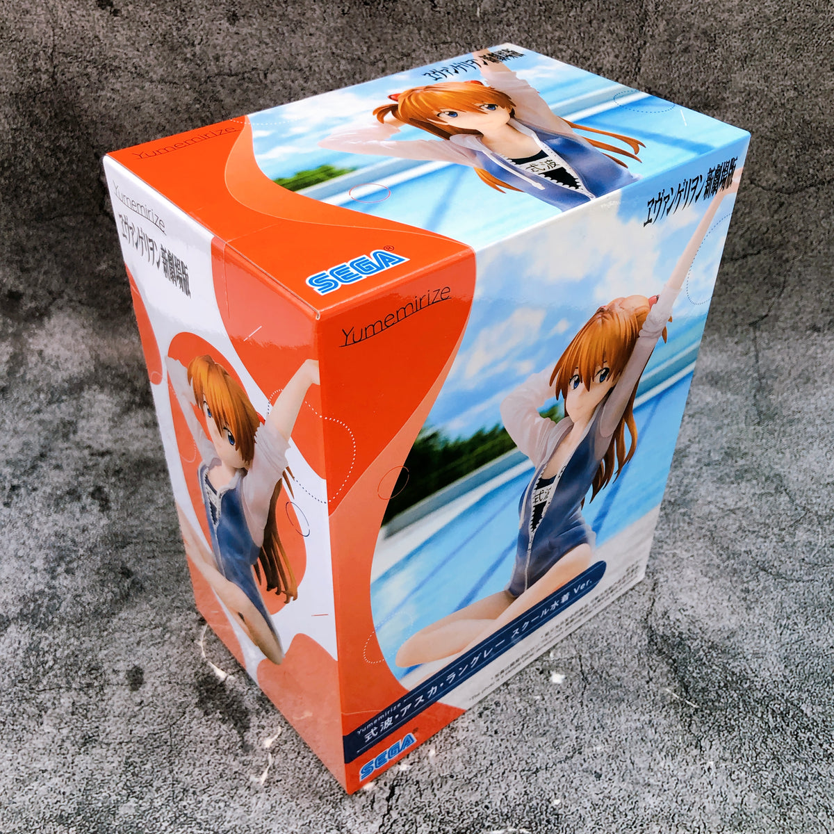Rebuild of Evangelion Asuka Shikinami Langley School Swimsuit Ver. Figure SEGA