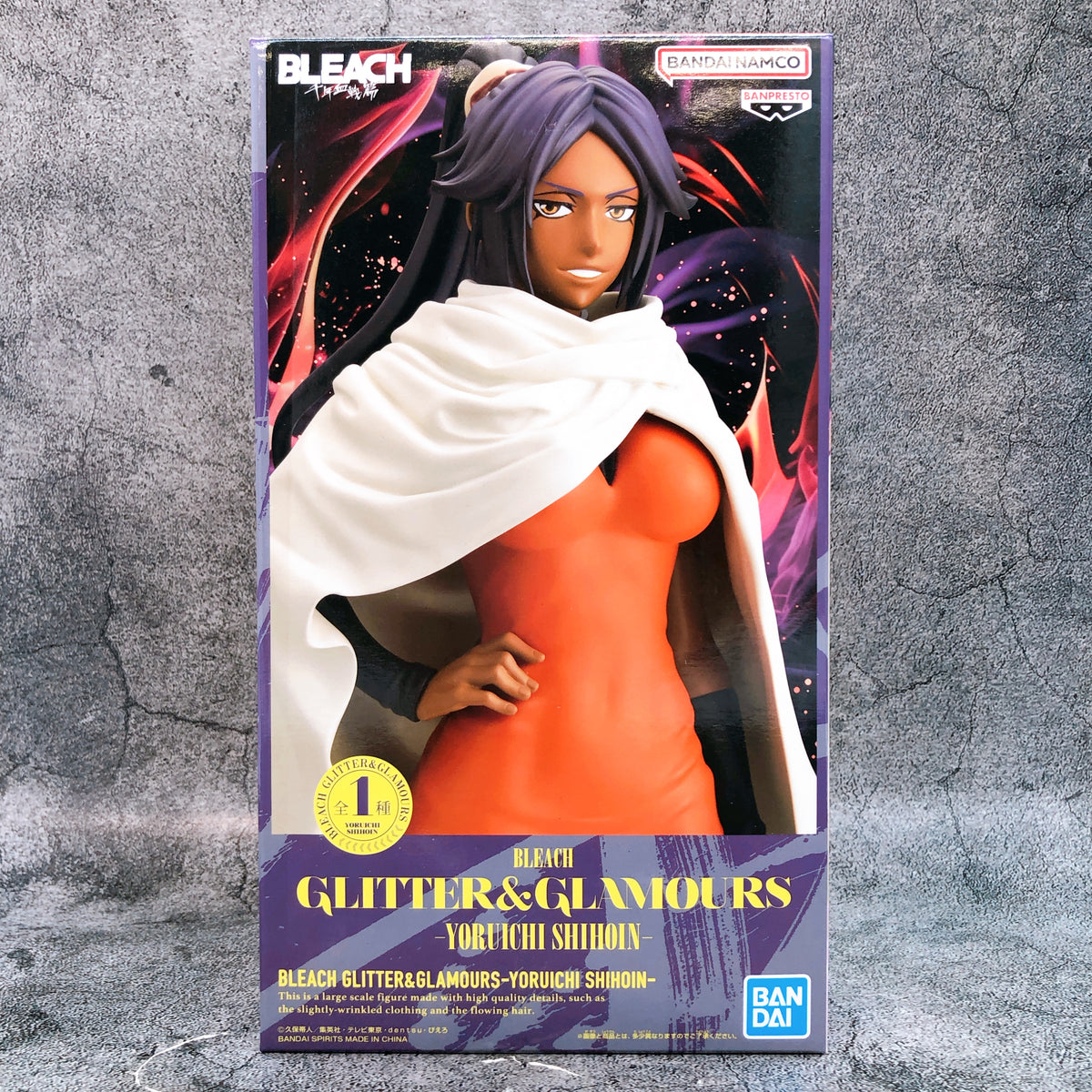 BLEACH Yoruichi Shihouin GLITTER & GLAMOURS Figure BANPRESTO Japan AUTHENTIC