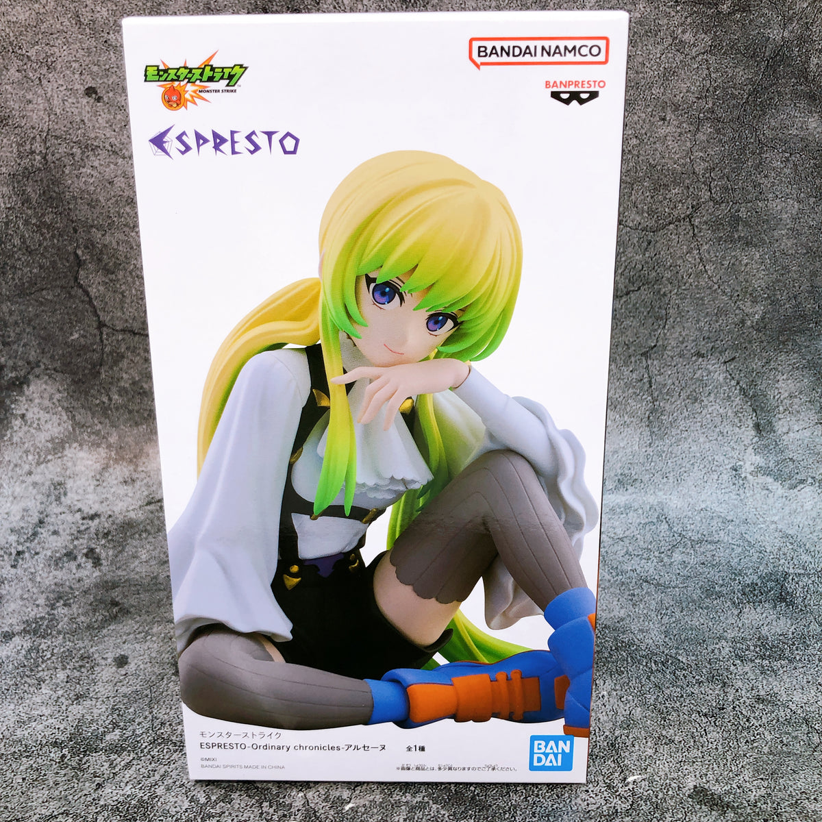 Monster Strike Arsene ESPRESTO Ordinary Chronicles BANPRESTO Figure Japan Sealed