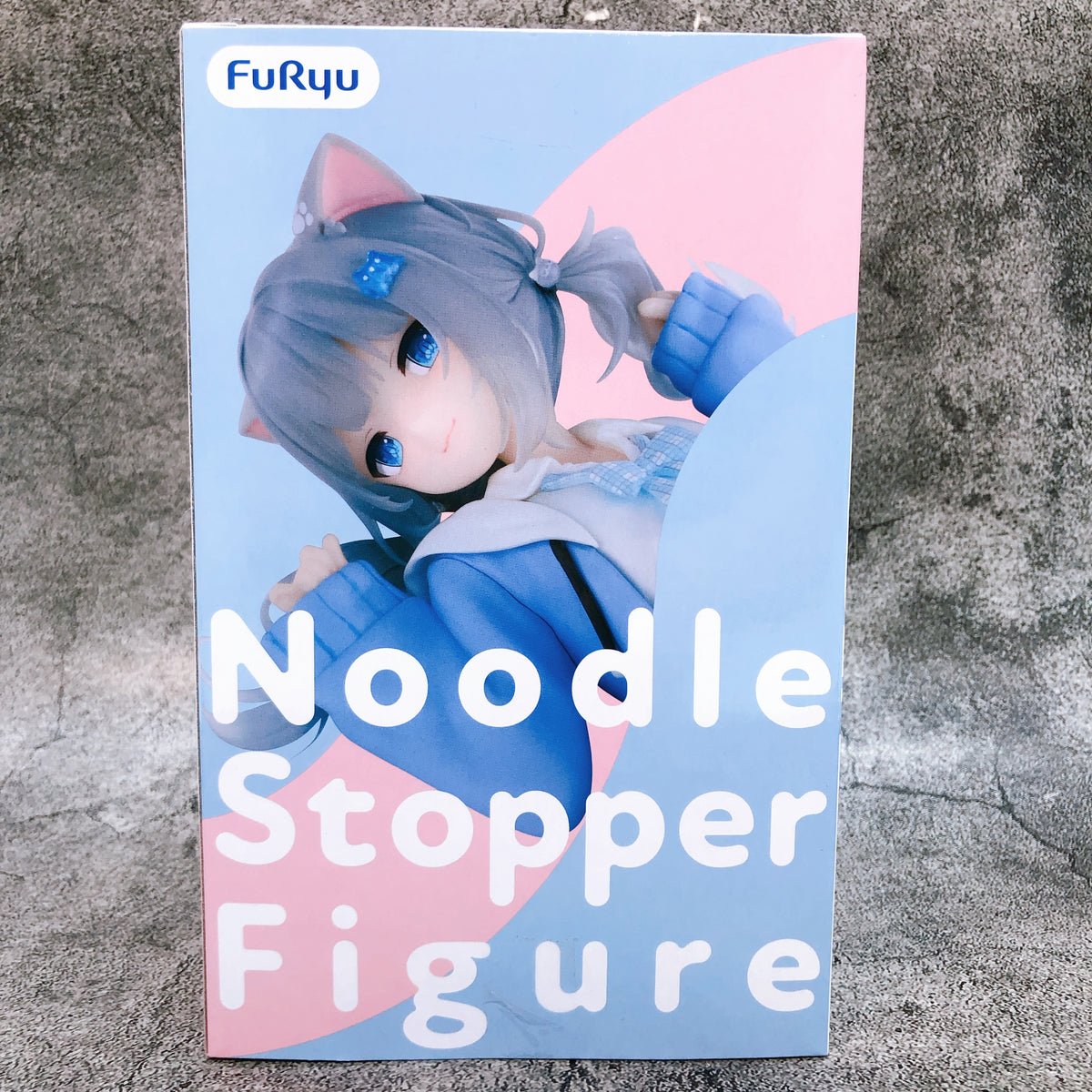 Nachoneko Noodle Stopper Figure FuRyu Japan Sealed AUTHENTIC FASTSHIP PVC 15+