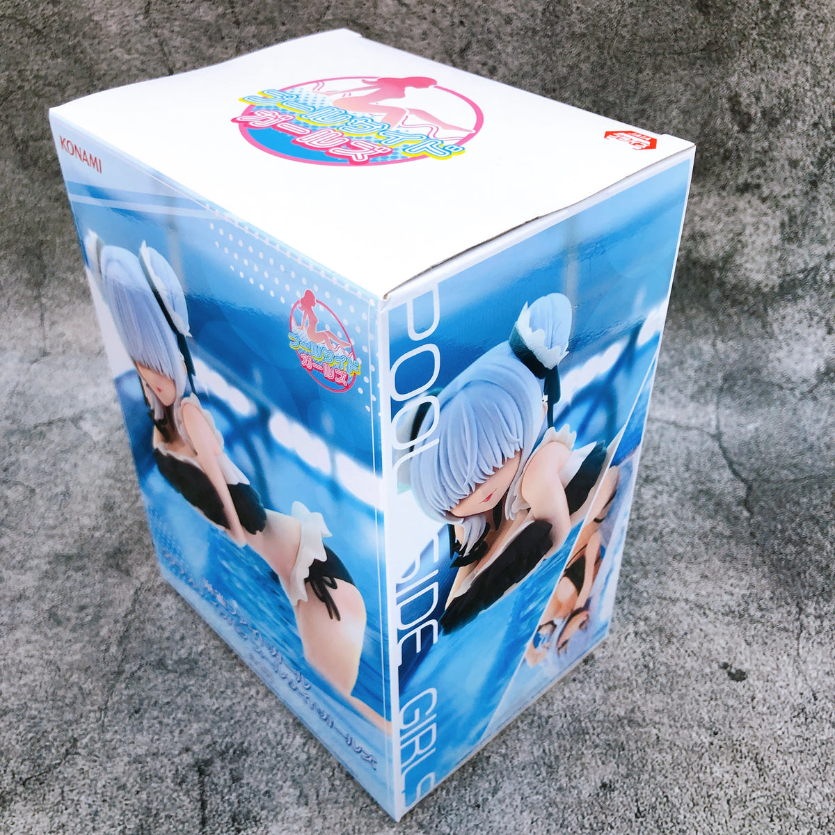 MAHJONG FIGHT GIRL Tate Naori Ippatsu Figure Poolside Girls Konami Japan NEW 15+