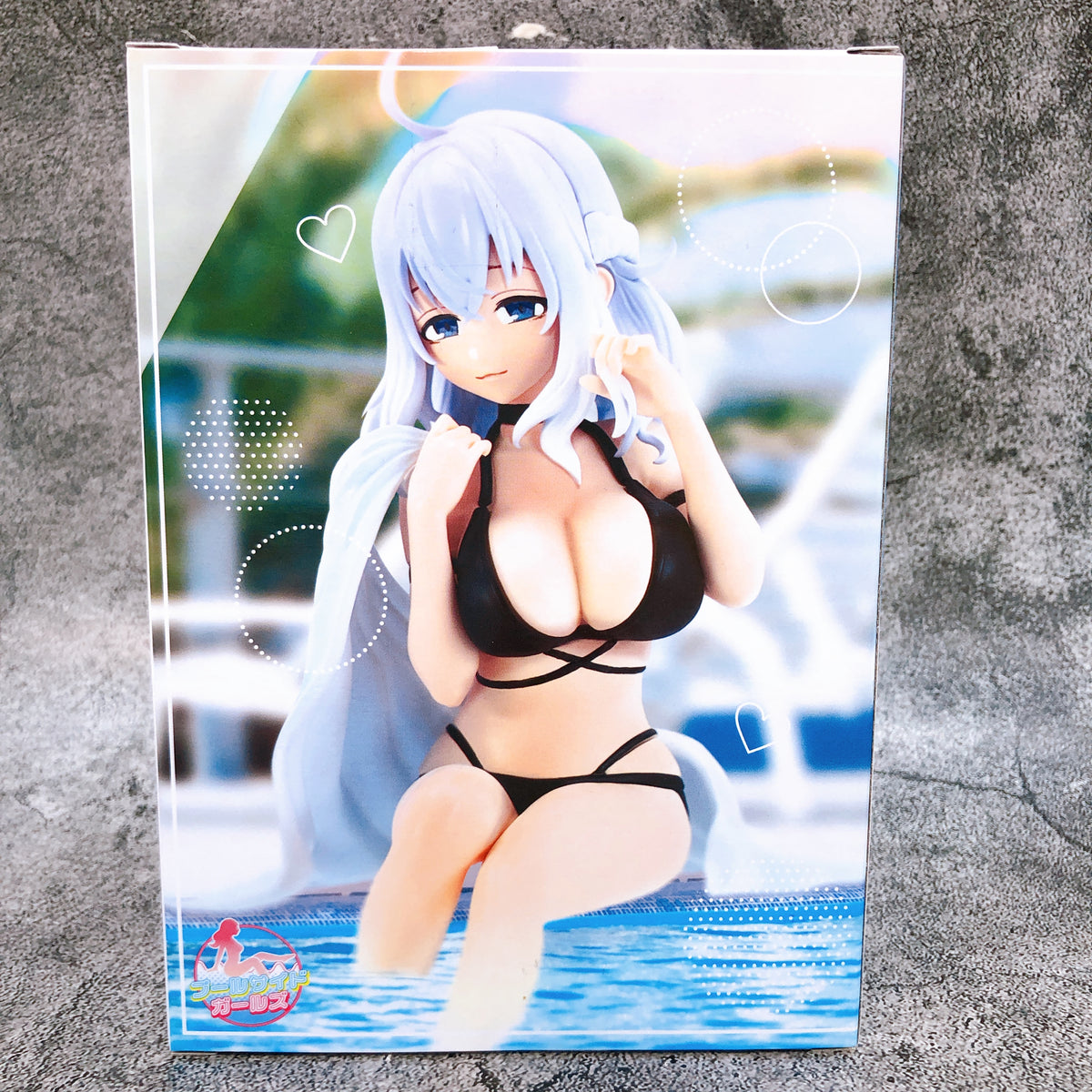 MAHJONG FIGHT GIRL Tate Naori Sen Figure Poolside Girls Konami Japan Sealed 15+
