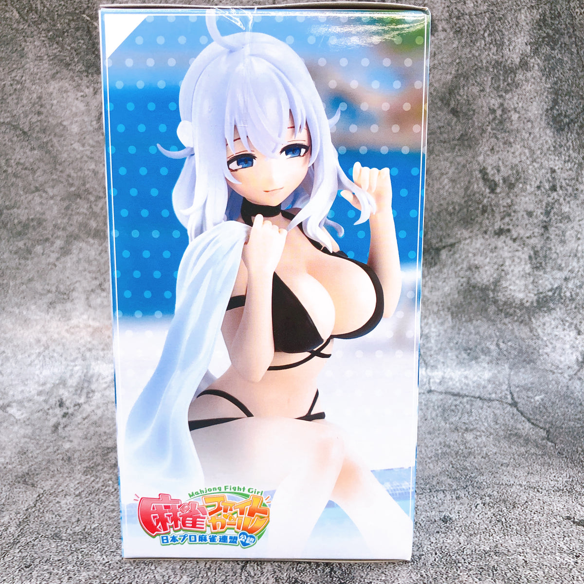 MAHJONG FIGHT GIRL Tate Naori Sen Figure Poolside Girls Konami Japan Sealed 15+