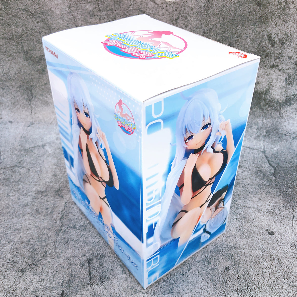 MAHJONG FIGHT GIRL Tate Naori Sen Figure Poolside Girls Konami Japan Sealed 15+