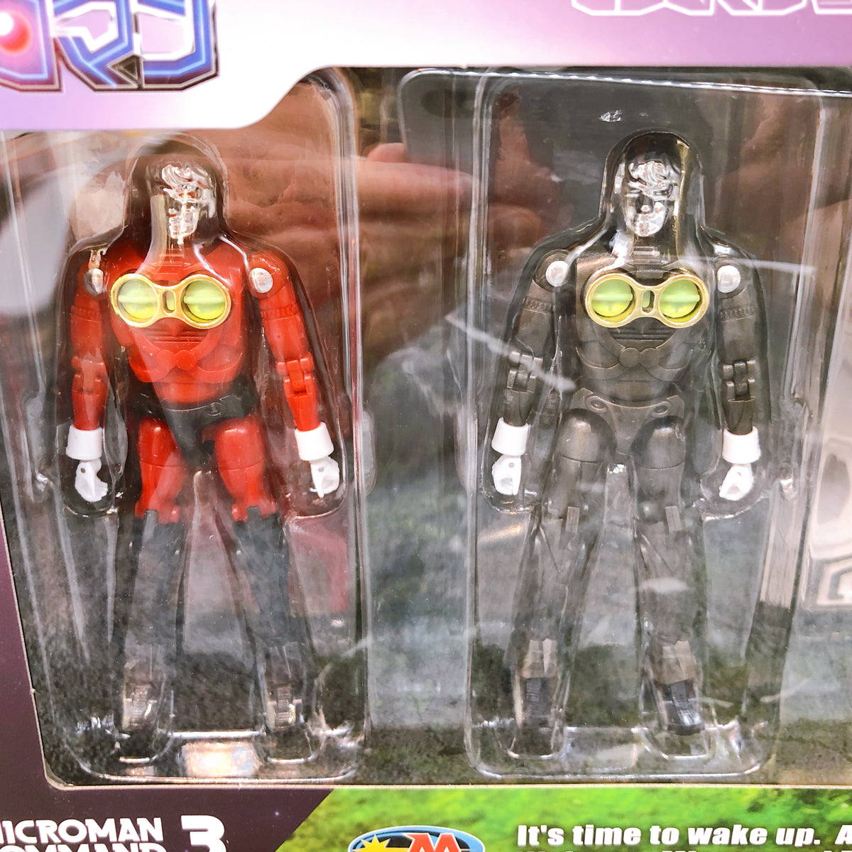 LEGACYSOUL Microman Command No.3 Action Figure 4pcs T-Spark Takara Tomy Japan