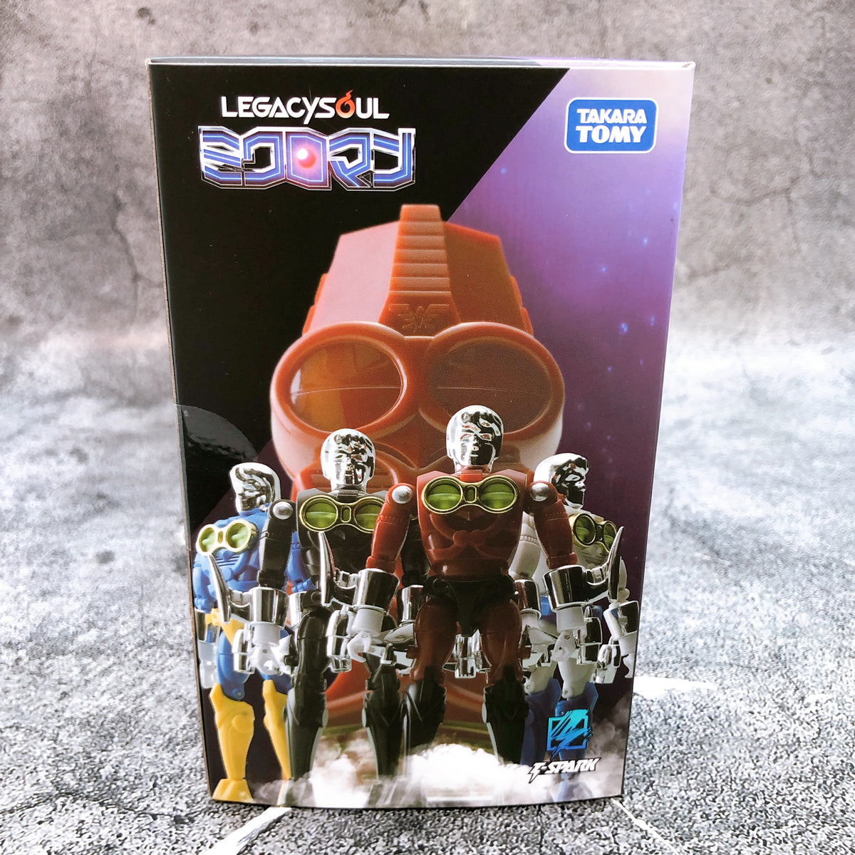 LEGACYSOUL Microman Command No.3 Action Figure 4pcs T-Spark Takara Tomy Japan