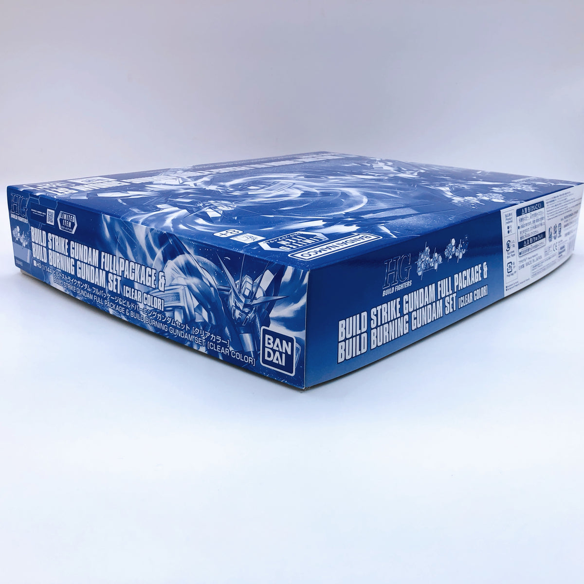HG 1/144 Build Strike Gundam Full Package & Build Burning Gundam Set Clear Color