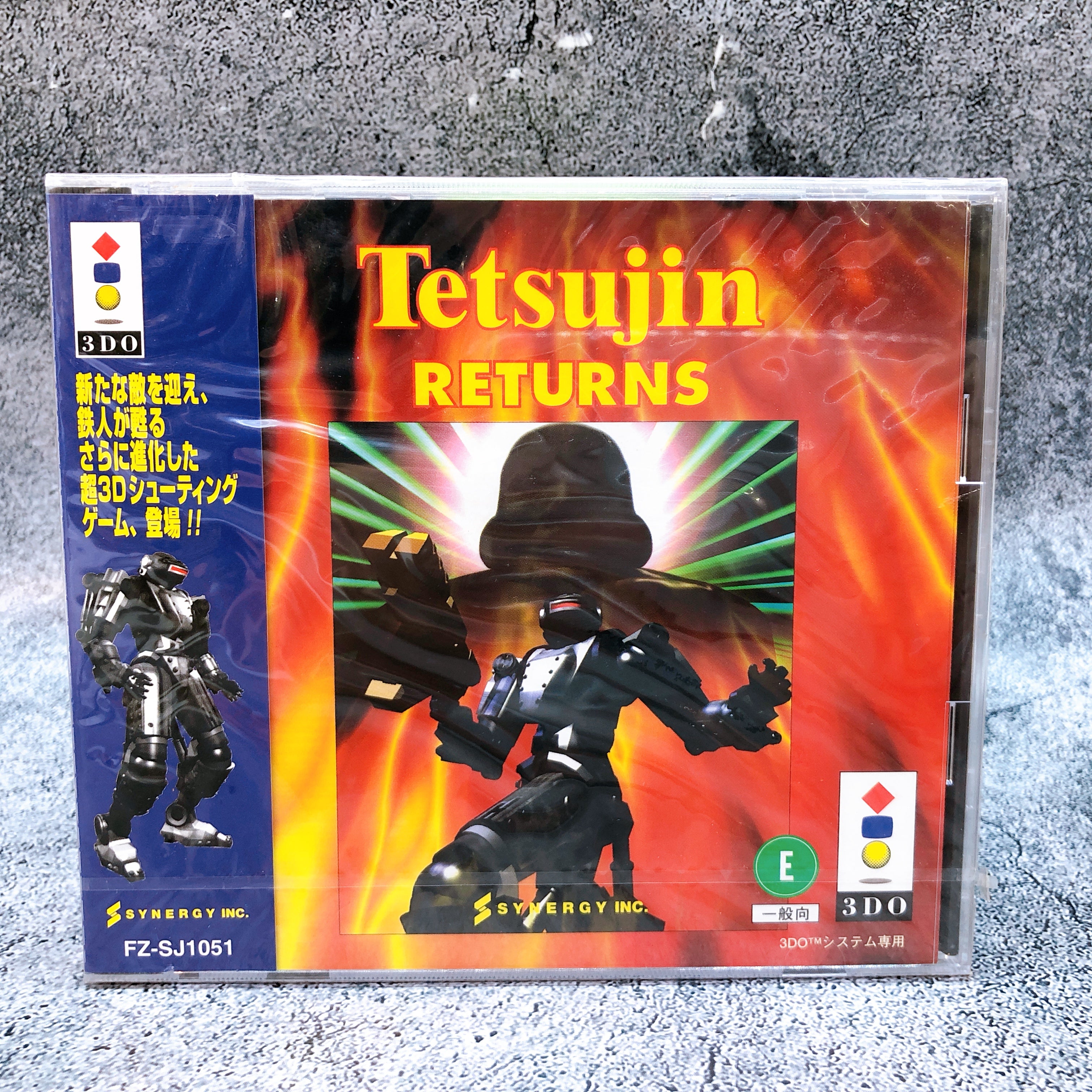 Panasonic 3DO Tetsujin Returns Synergy Japan Game Sealed New