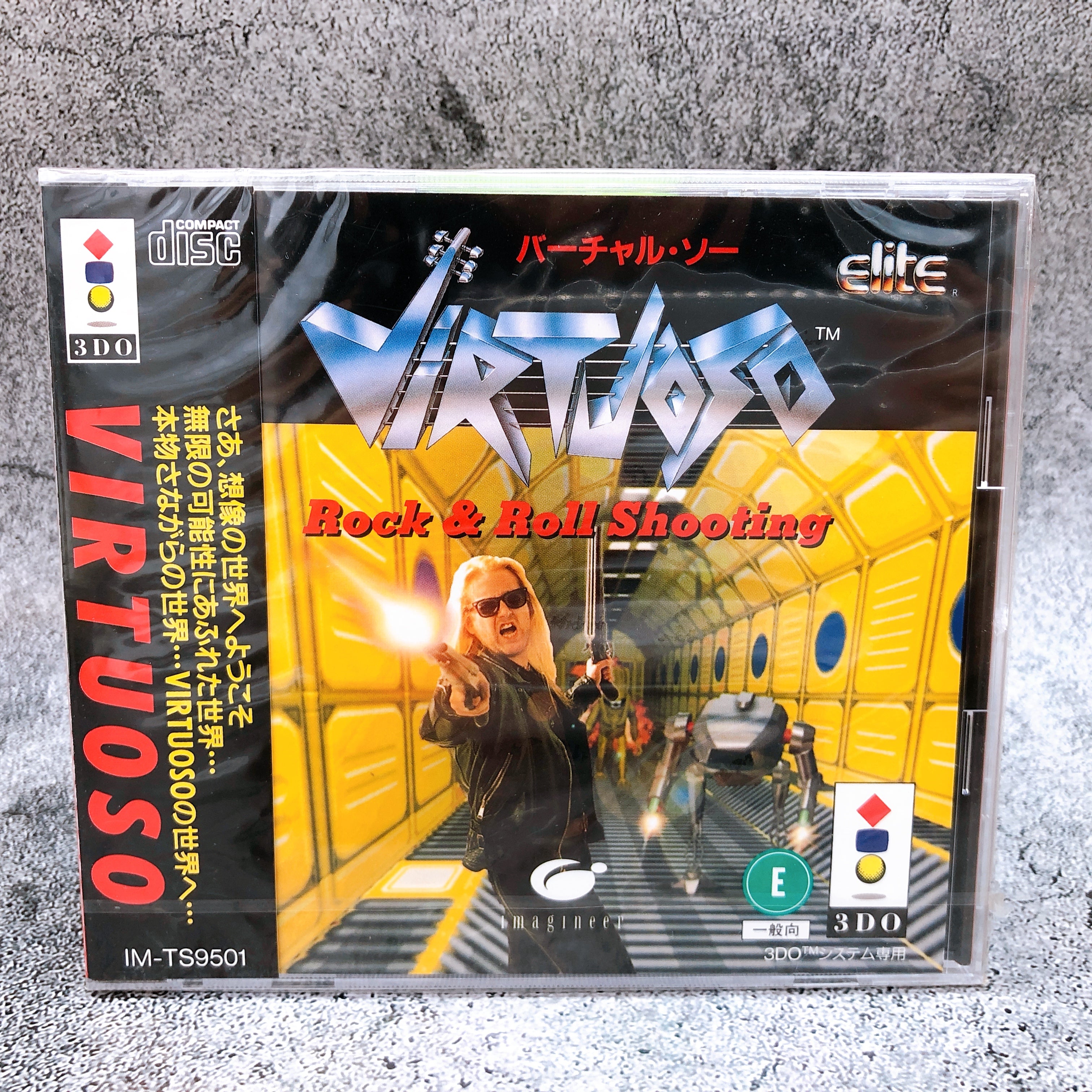 Panasonic 3DO Virtuoso Rock & Roll Shooting Imagineer Game Japan Sealed New
