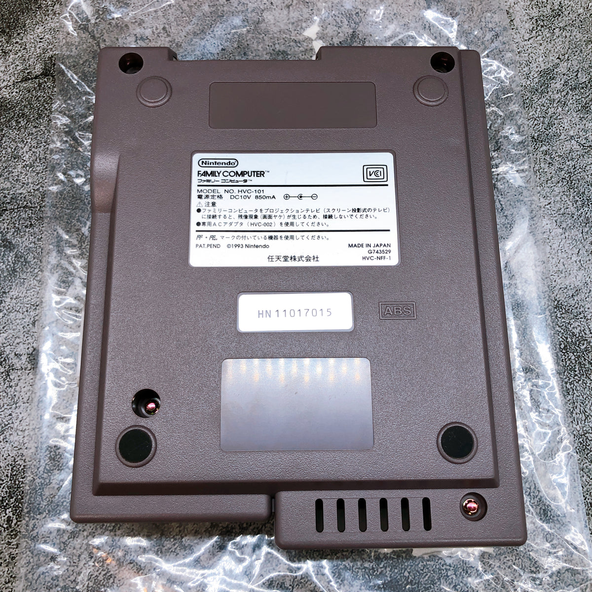 Nintendo AV Famicom New Family Computer Console HVC-NFF HVC-101 NES Japan Tested