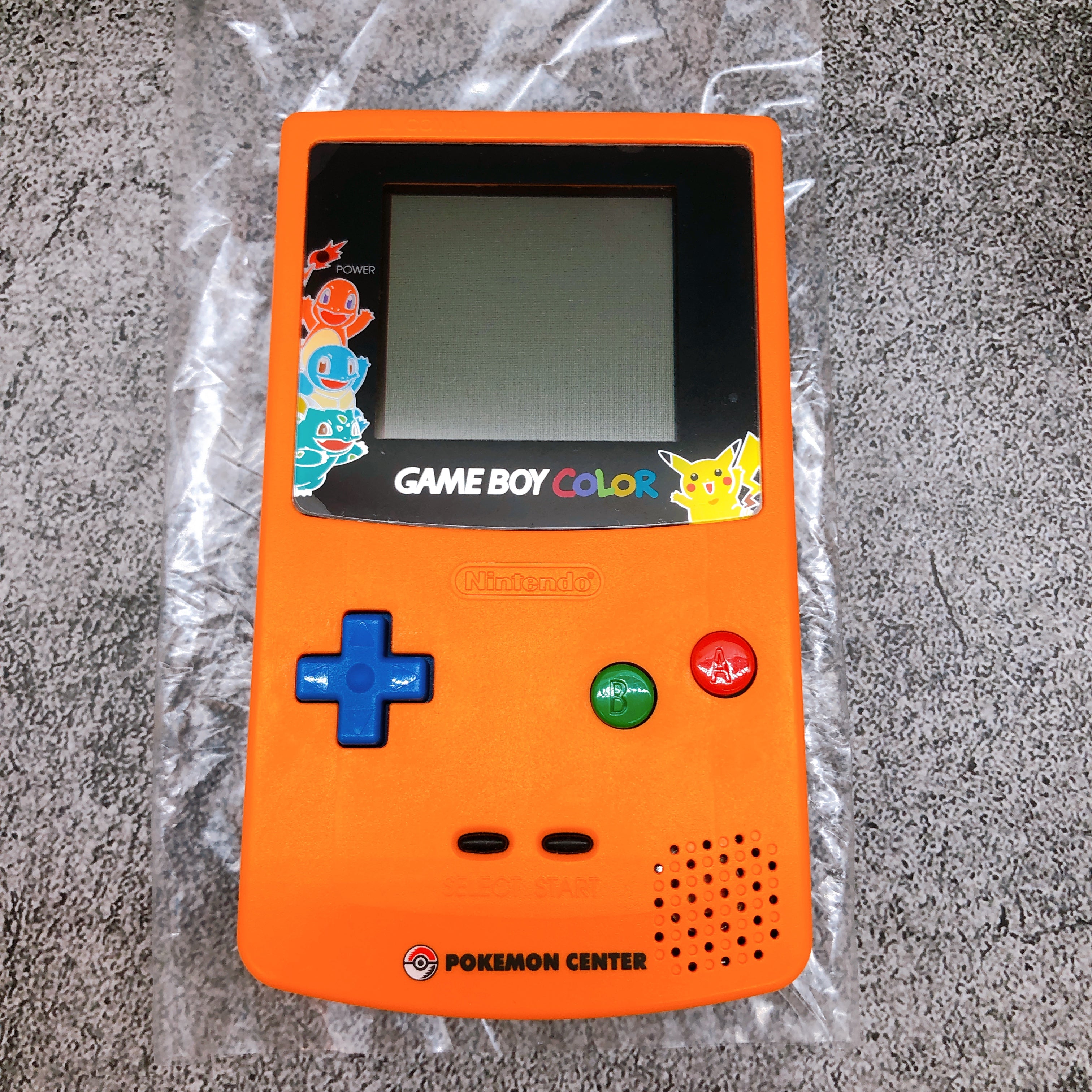 Nintendo Game Boy Color Pokemon Center 3rd Anniversary Limited Gameboy Console