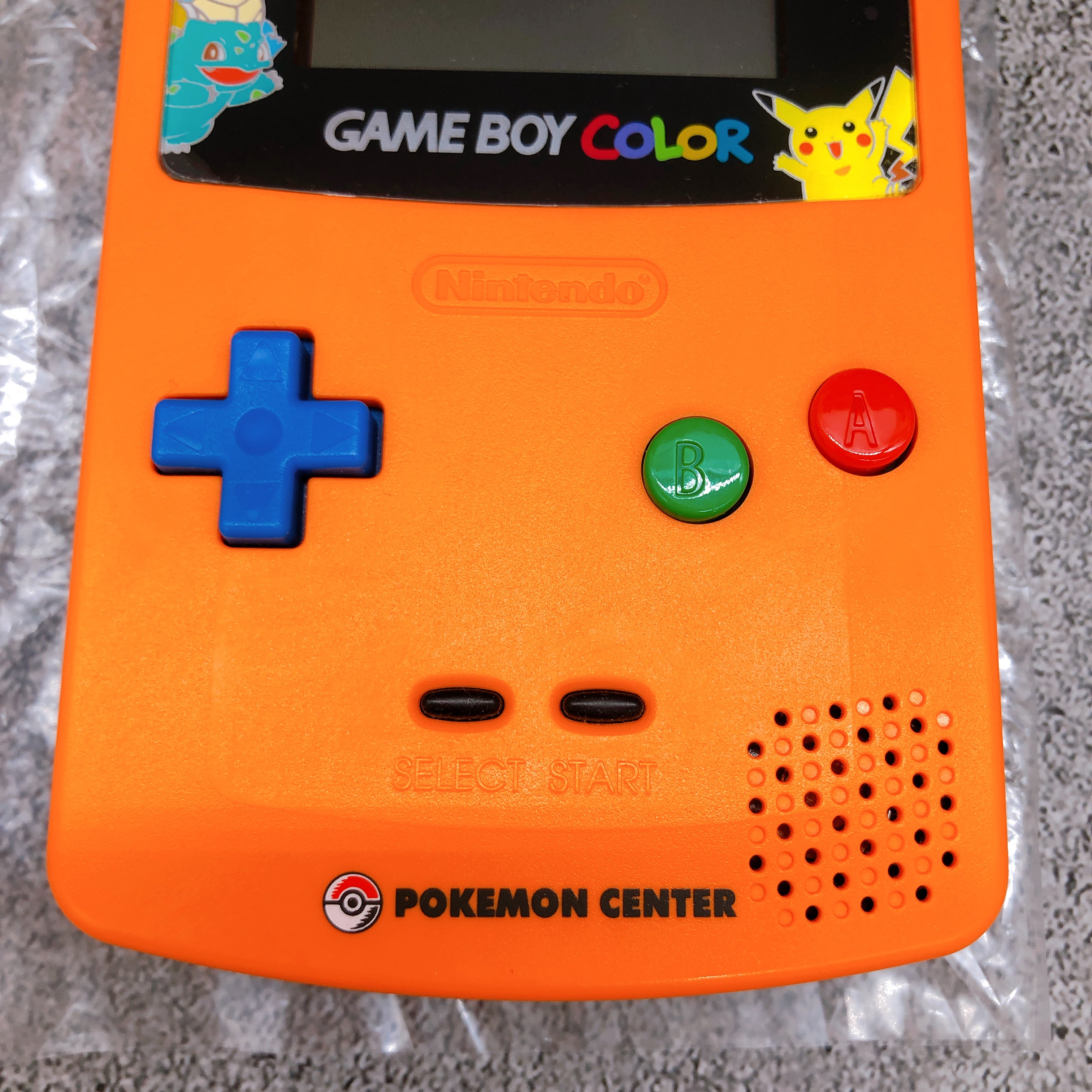 Nintendo Game Boy Color Pokemon Center 3rd Anniversary Limited Gameboy Console