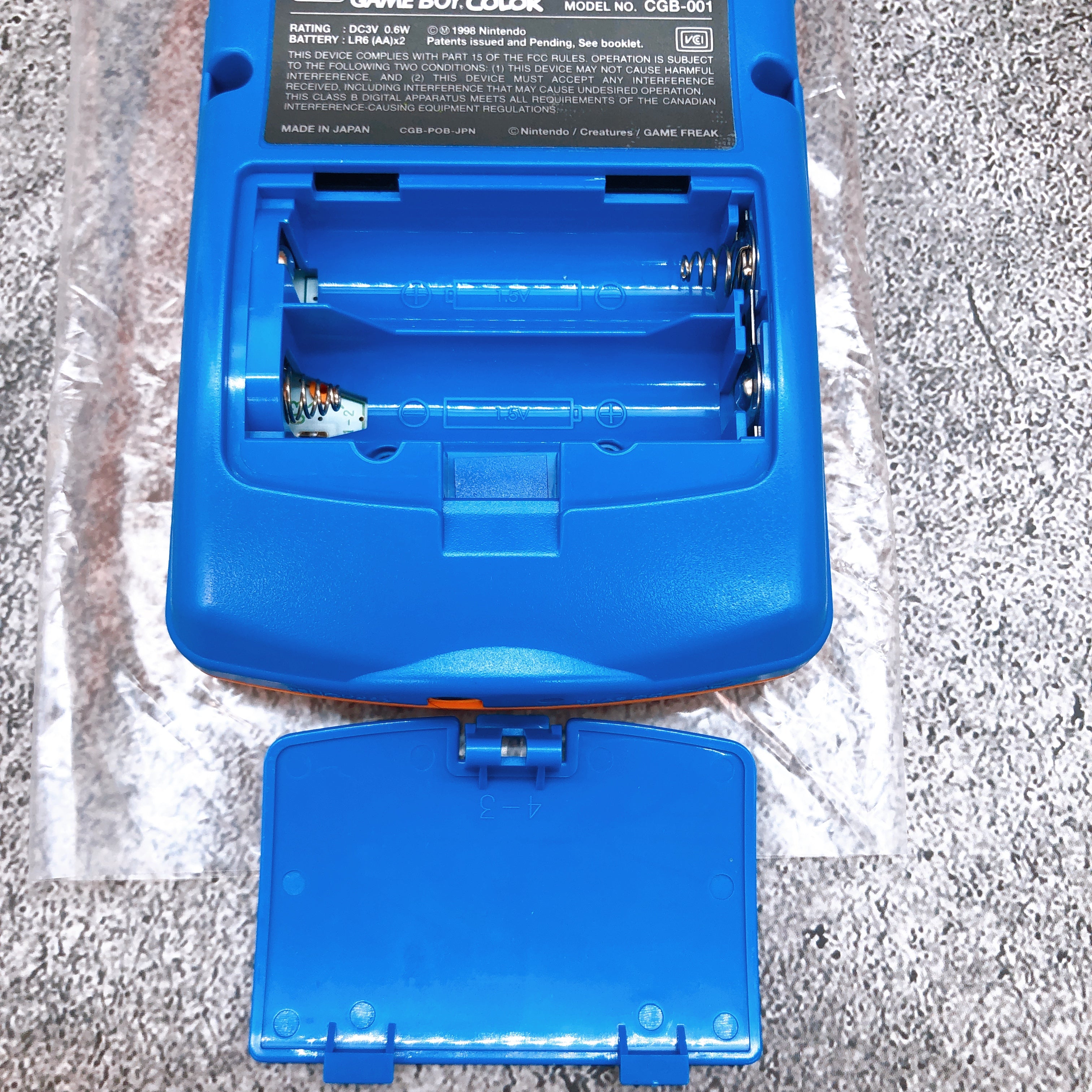 Nintendo Game Boy Color Pokemon Center 3rd Anniversary Limited Gameboy Console