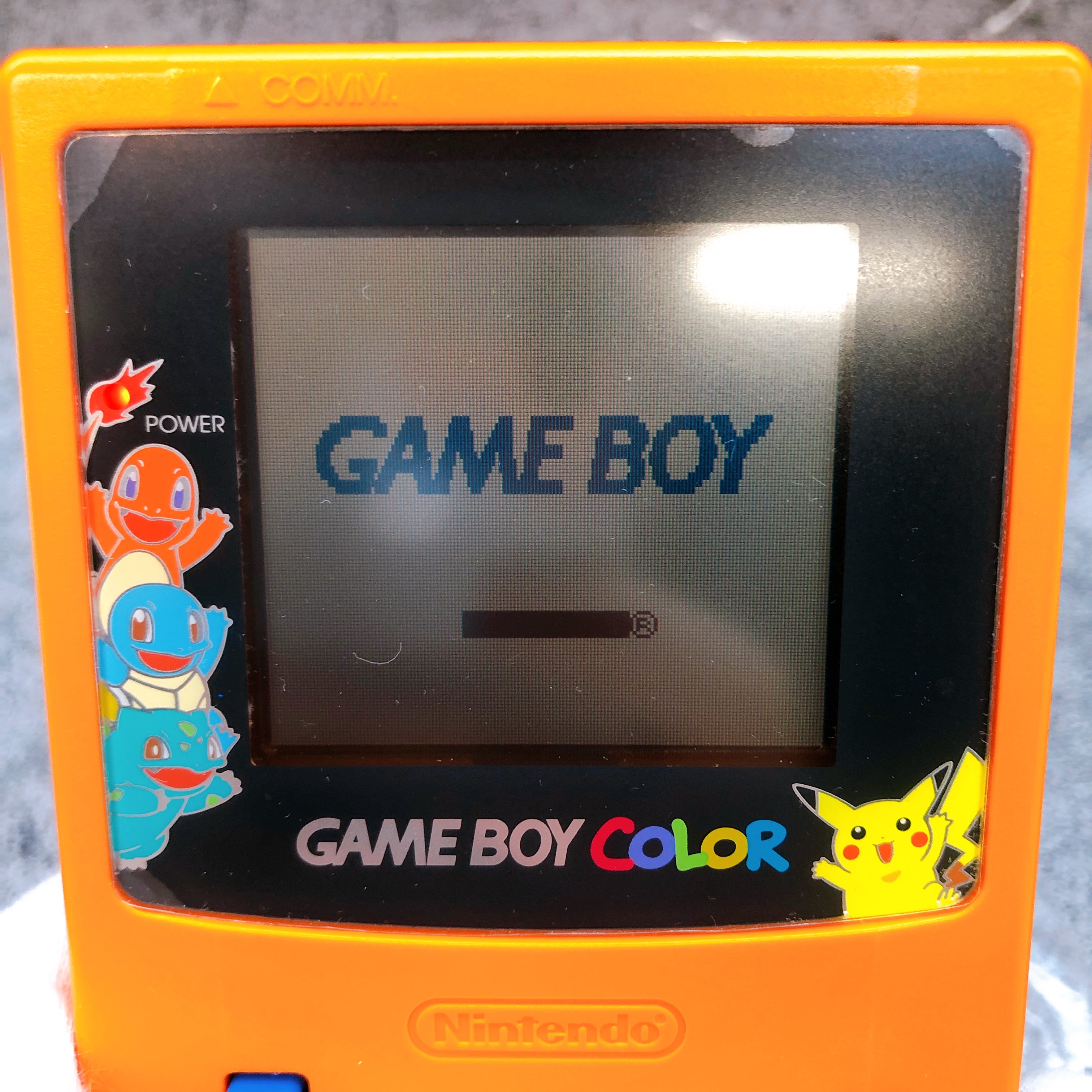 Nintendo Game Boy Color Pokemon Center 3rd Anniversary Limited Gameboy Console