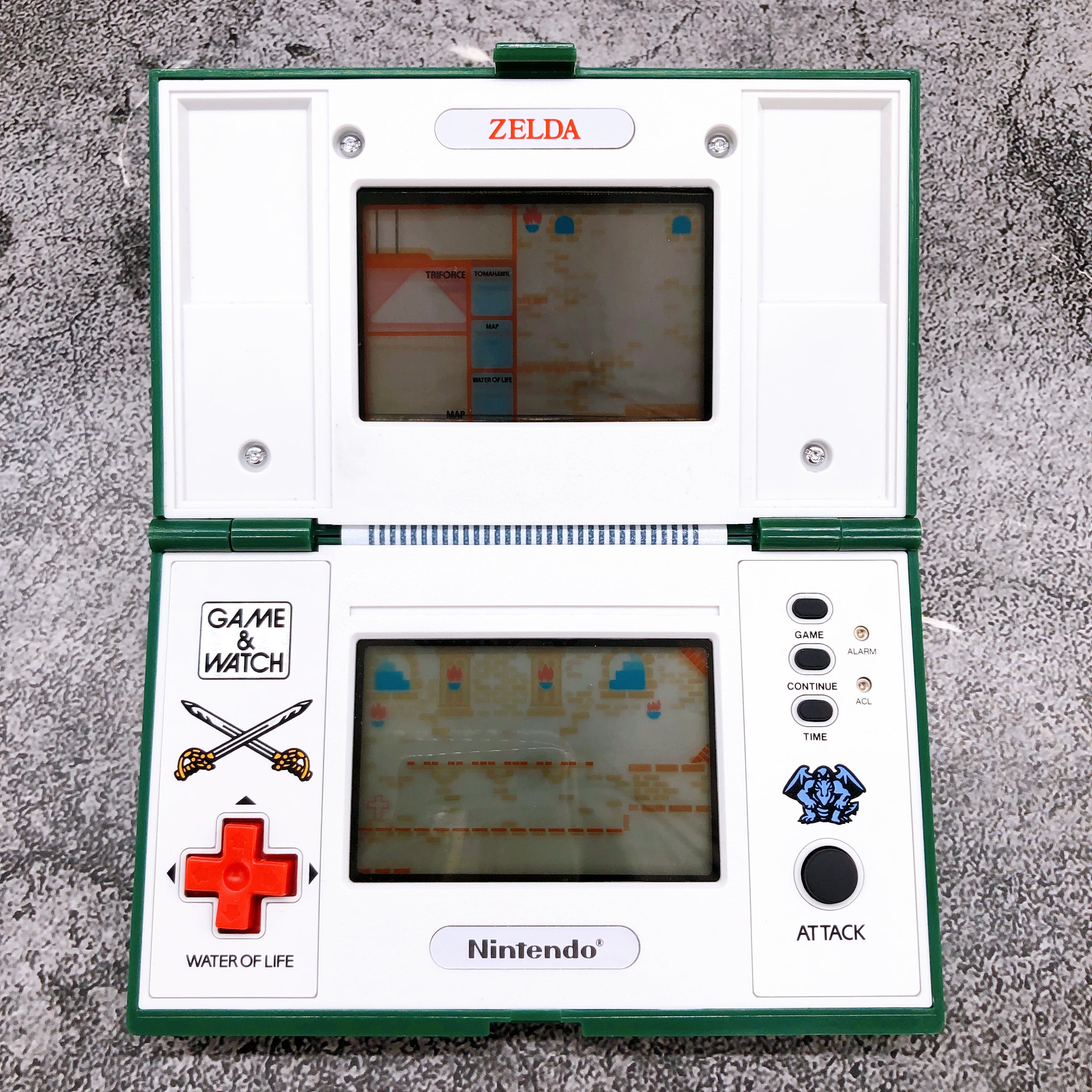 Nintendo Game & Watch The Legend of Zelda Multi Screen Console Tested in Stock