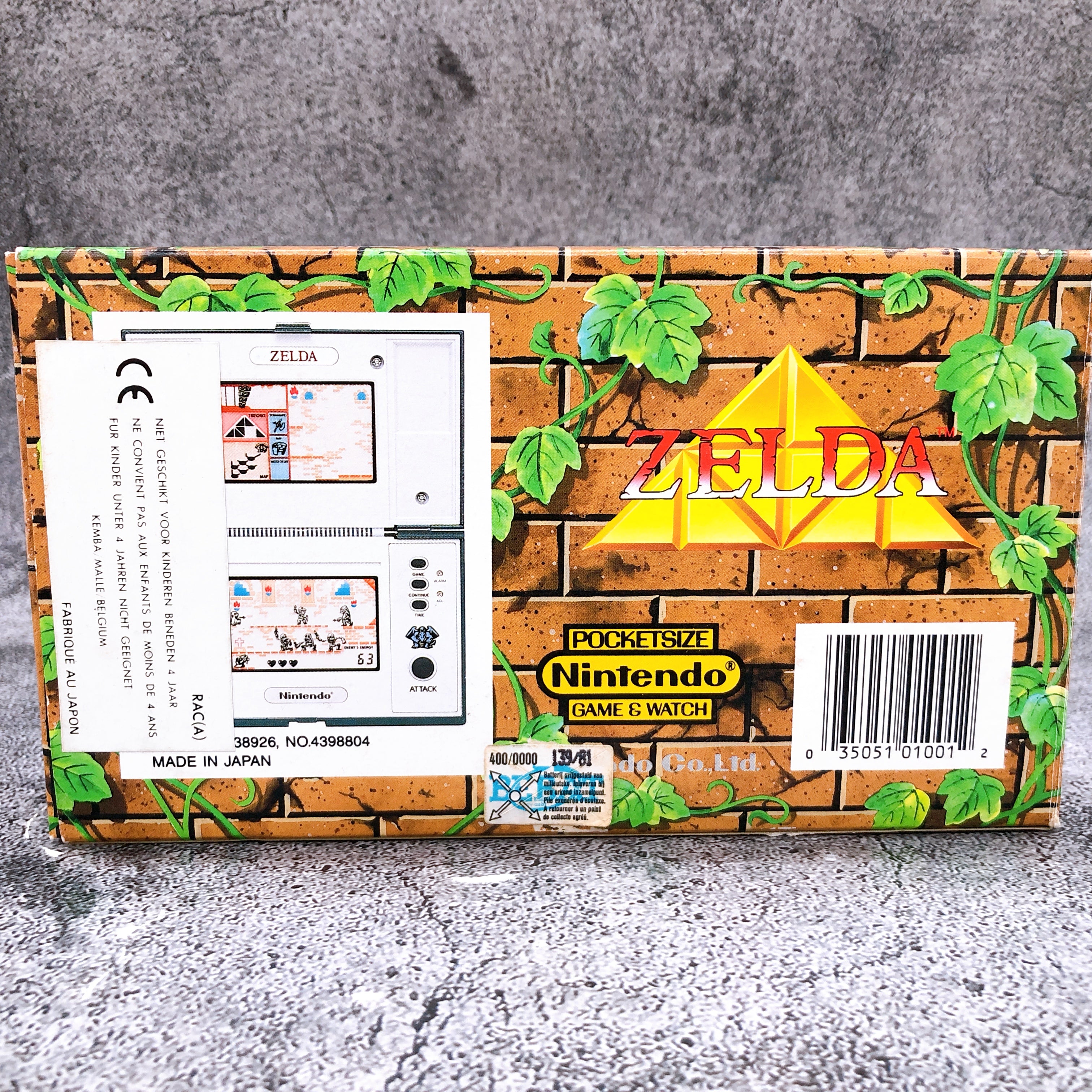 Nintendo Game & Watch The Legend of Zelda Multi Screen Console Tested in Stock