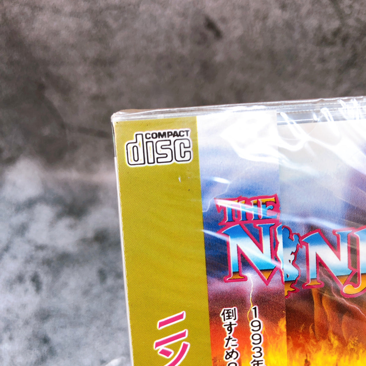 Mega CD Ninja Warriors SEGA CD Mega Drive Action Game Taito Japan NEW AUTHENTIC