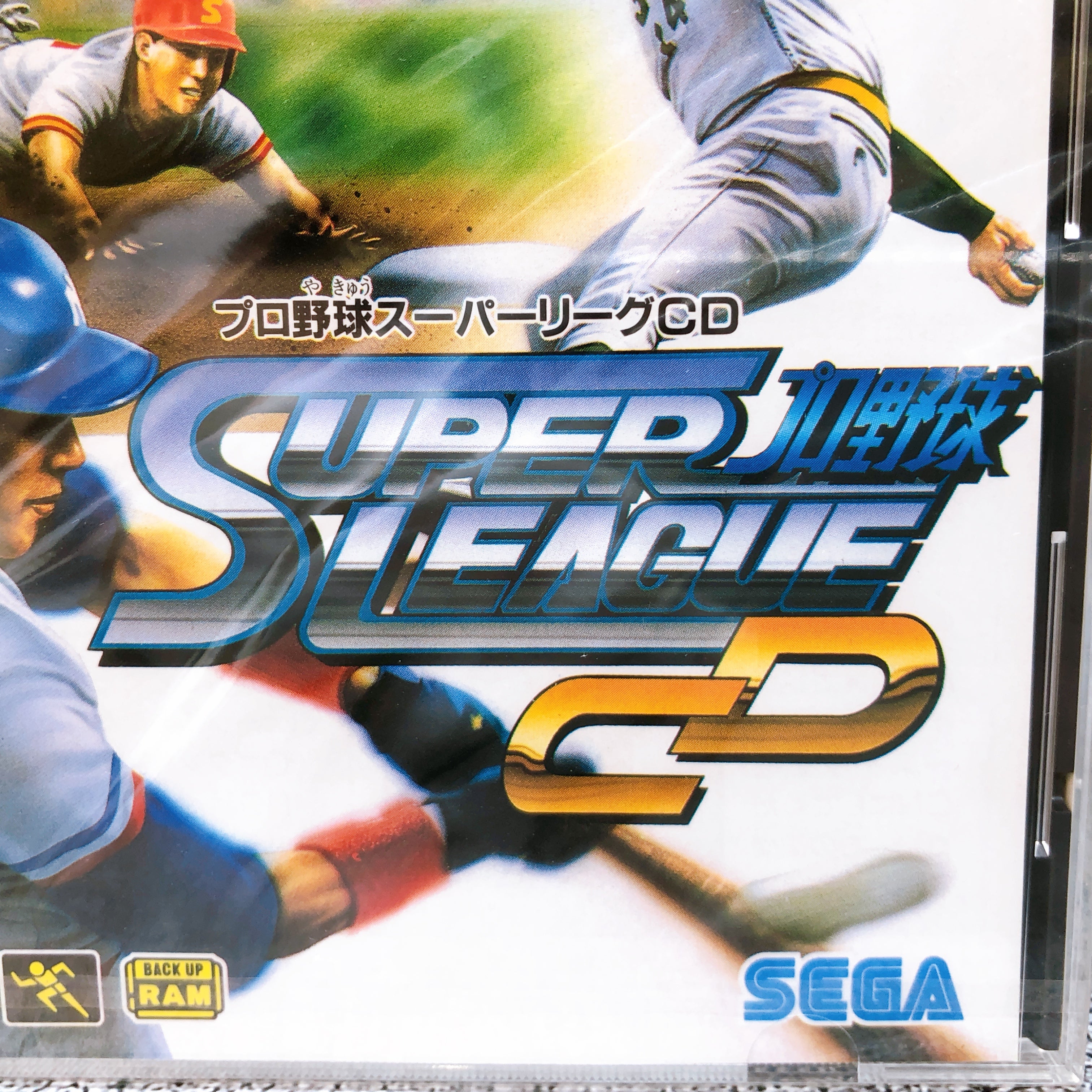 Mega CD Pro Baseball Super League CD MCD Mega Drive Sports Game Japan Sealed NEW