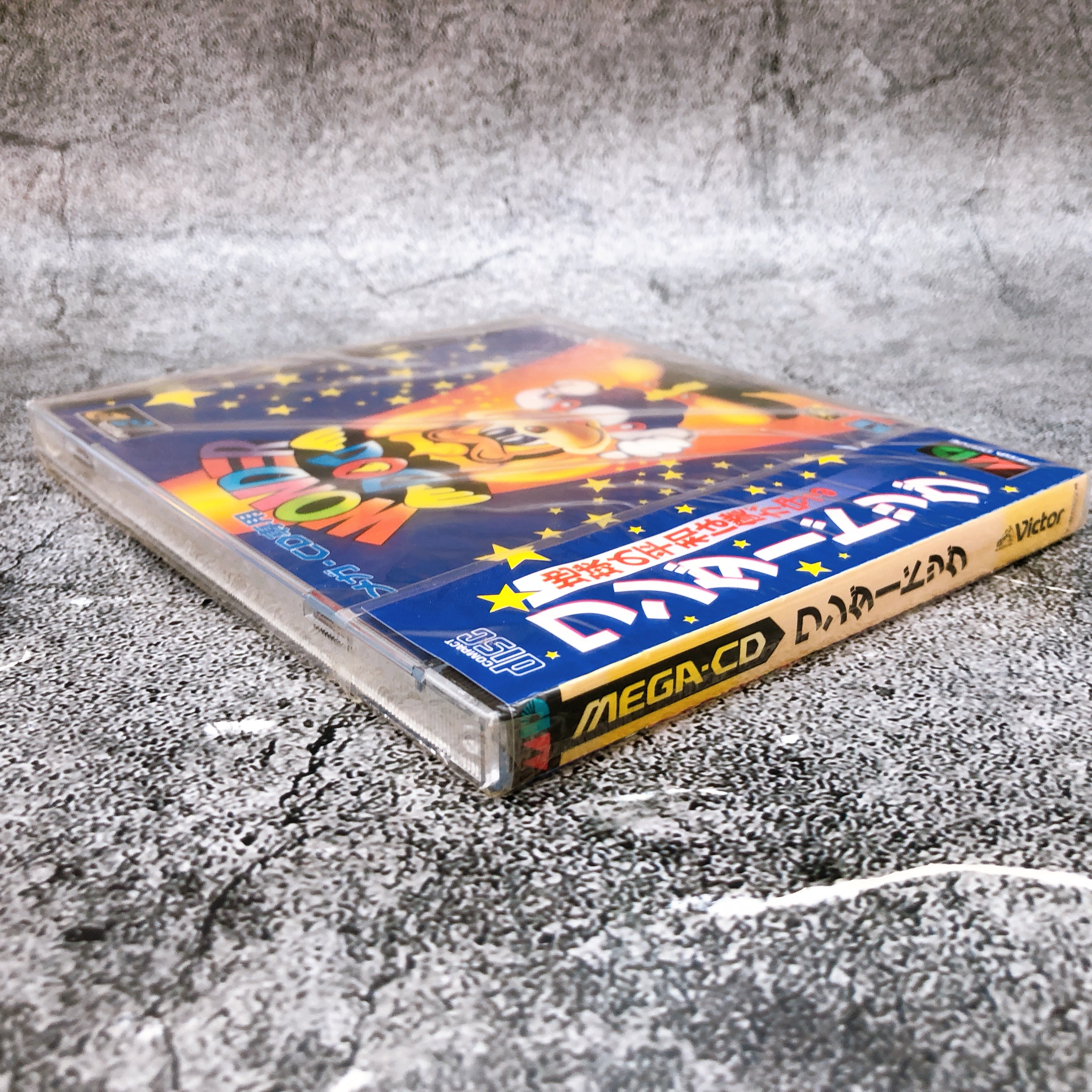 SEGA Mega CD Wonder Dog Victor Japan Action Game Sealed New