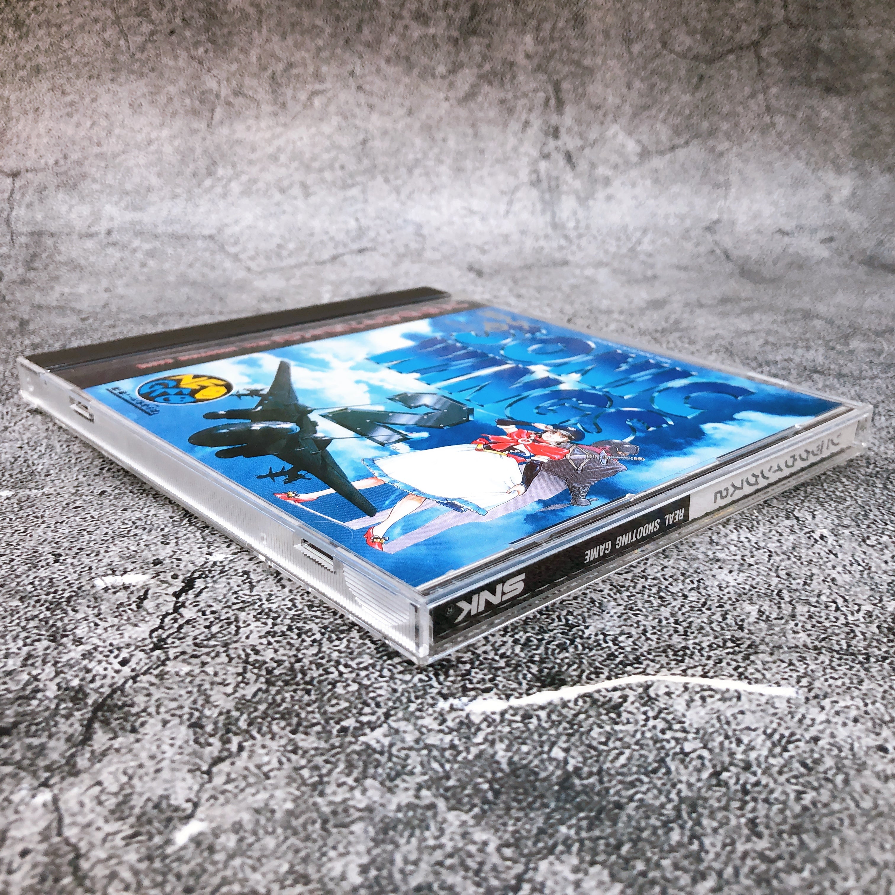 Neo Geo CD Sonic Wings 2 VIDEO SYSTEM Japan Shooting Game in Stock