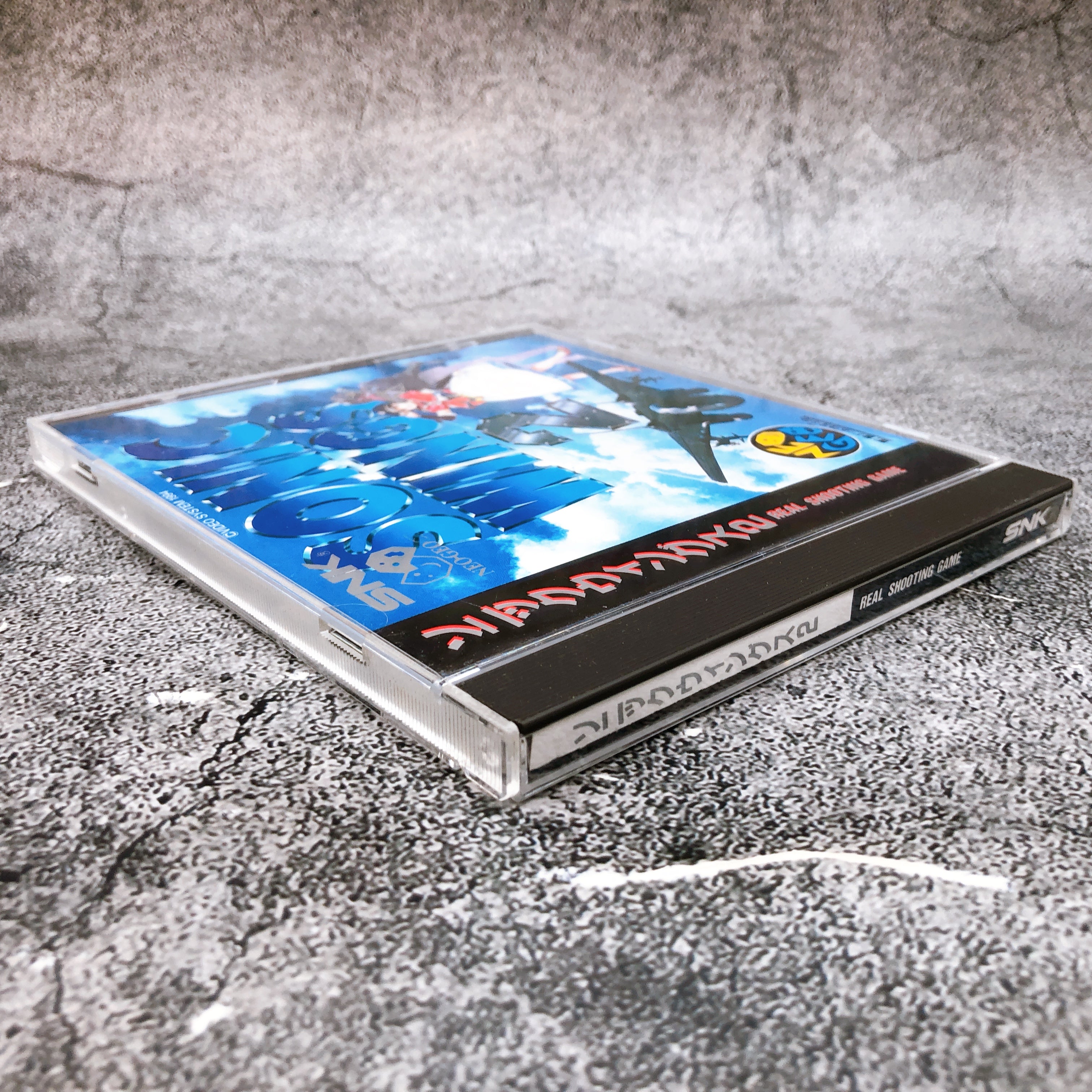 Neo Geo CD Sonic Wings 2 VIDEO SYSTEM Japan Shooting Game in Stock