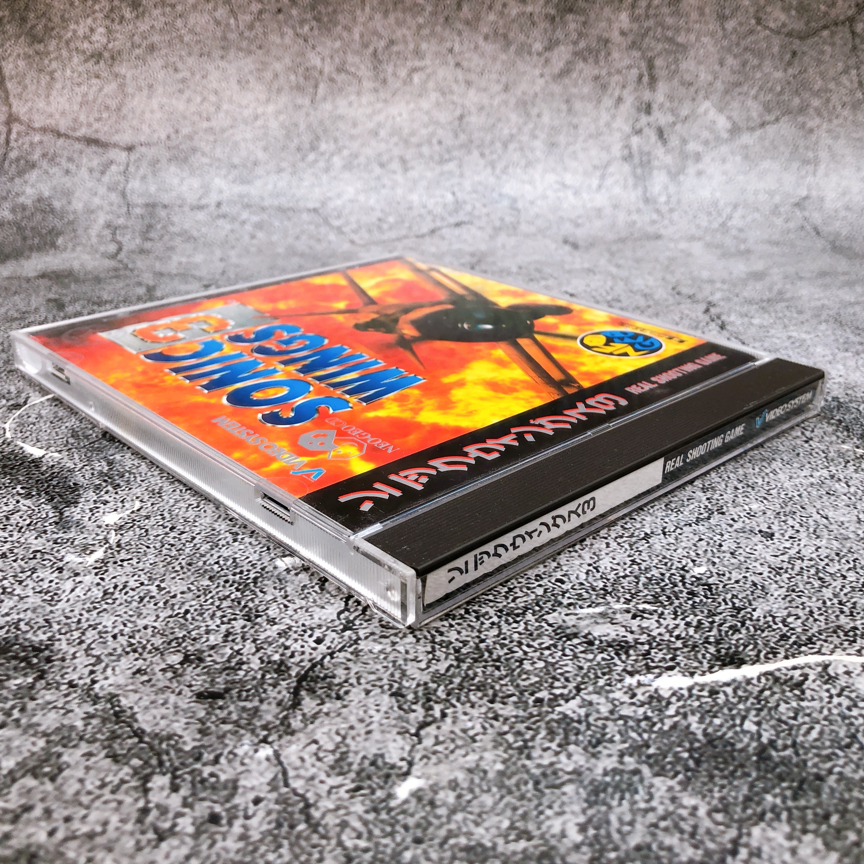 Neo Geo CD Sonic Wings 3 VIDEO SYSTEM Japan Shooting Game in Stock