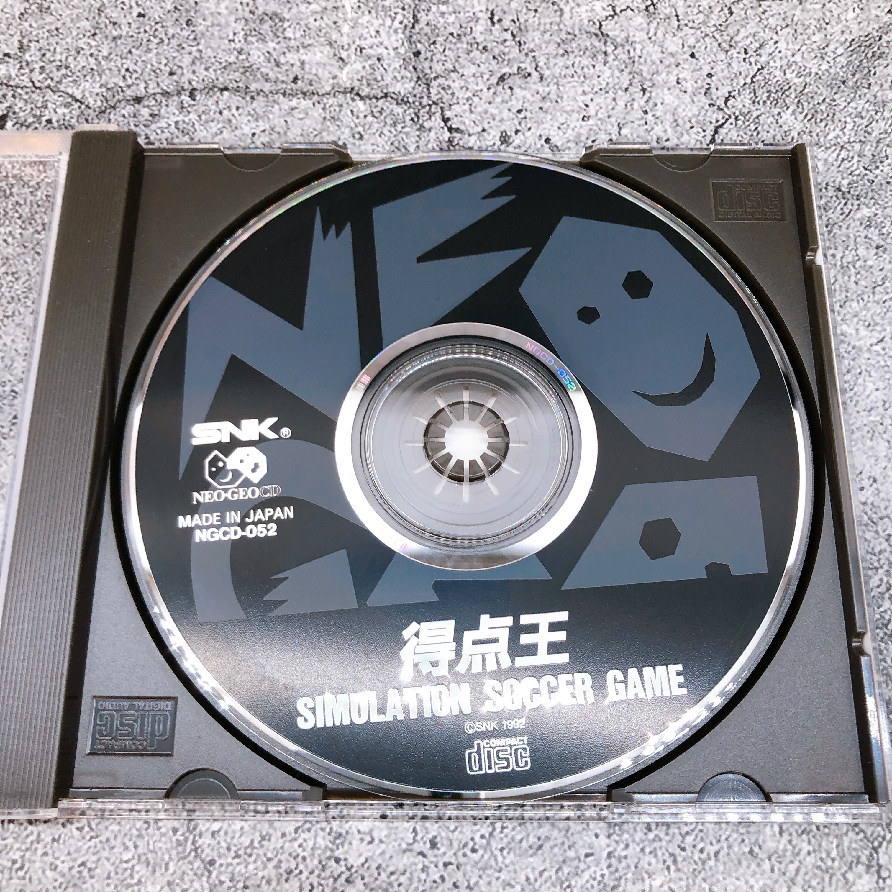 Neo Geo CD Super Sidekicks Tokutenoh SNK Soccer Japan Game in Stock