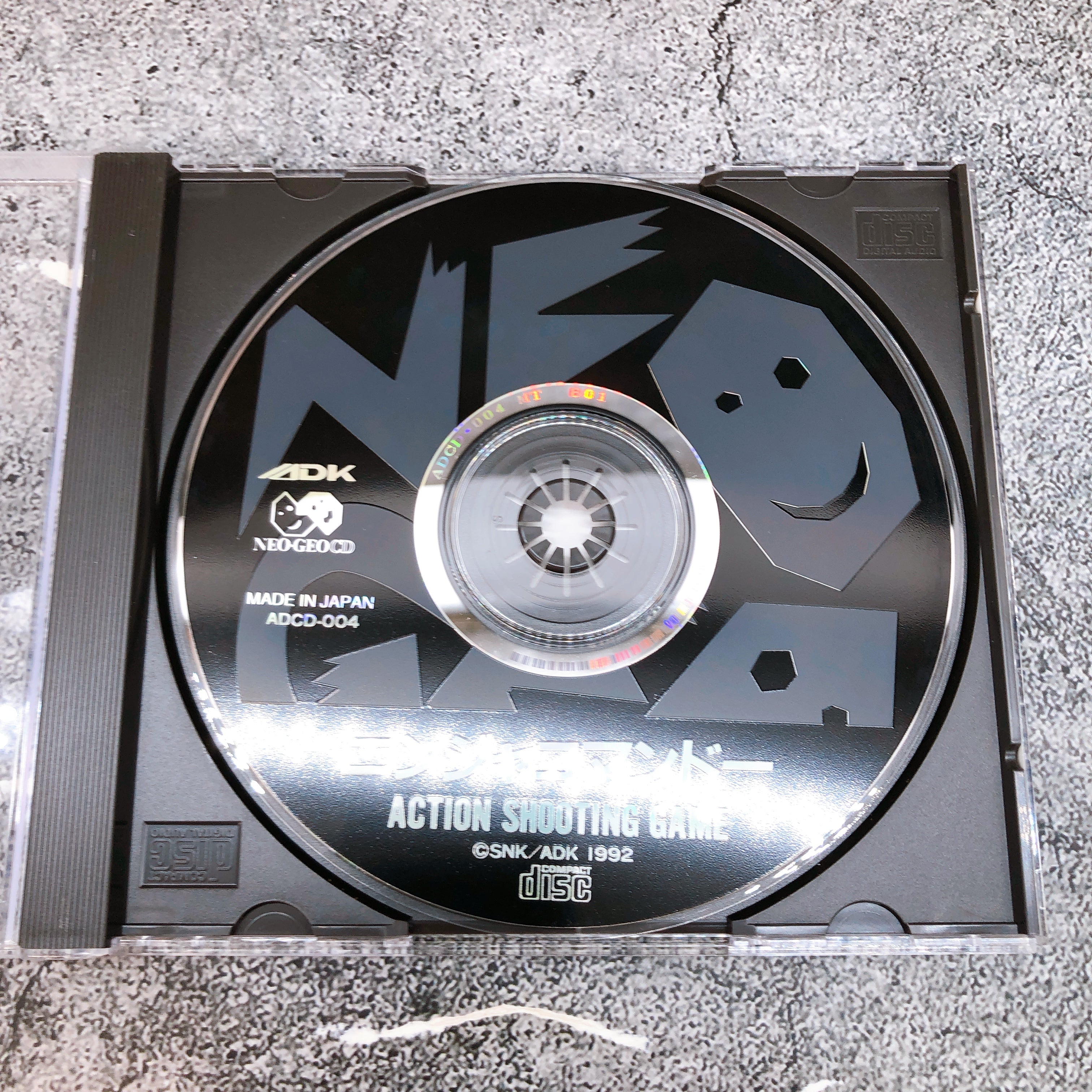 Neo Geo CD Ninja Commando ADK SNK Action Shooting Game Japan in Stock