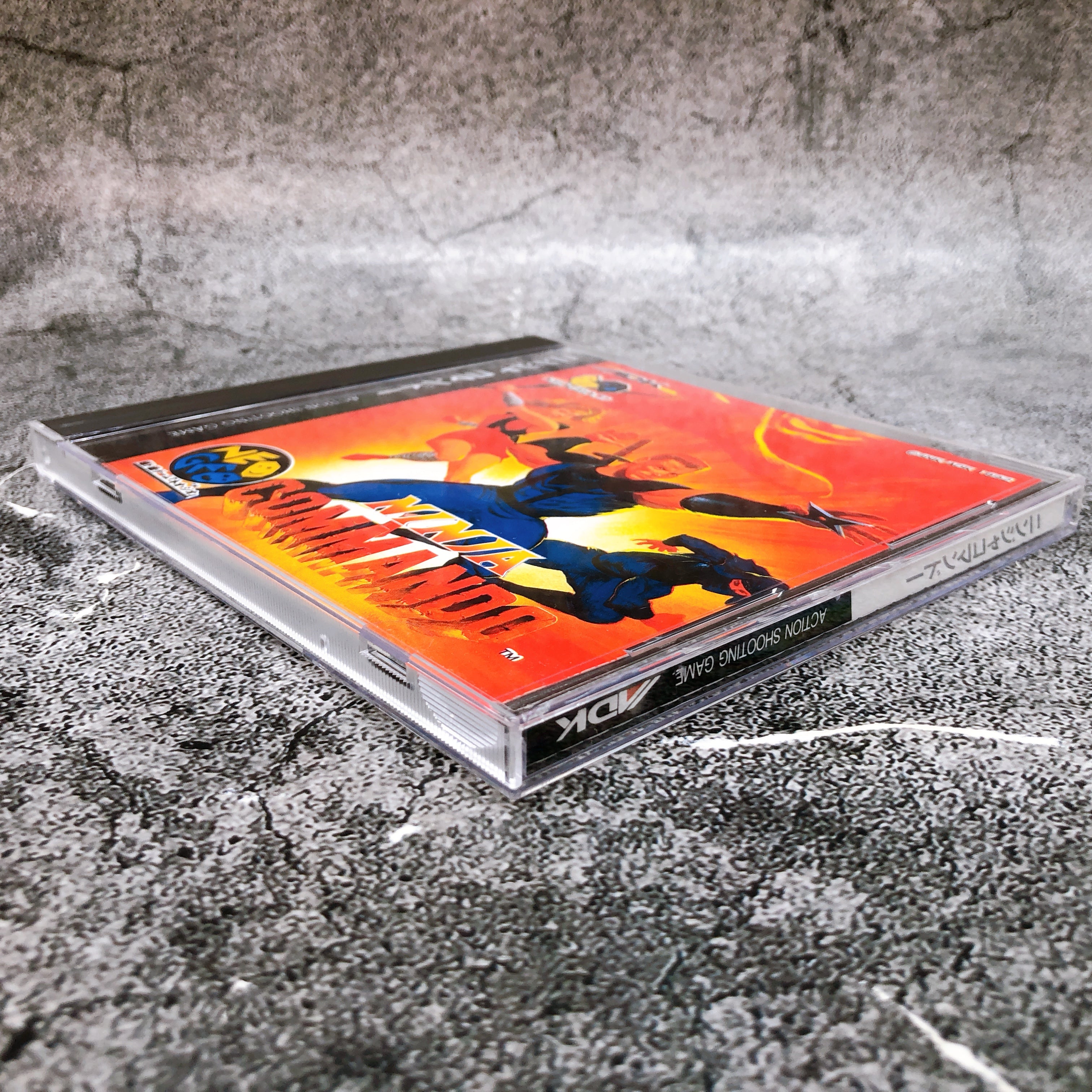 Neo Geo CD Ninja Commando ADK SNK Action Shooting Game Japan in Stock