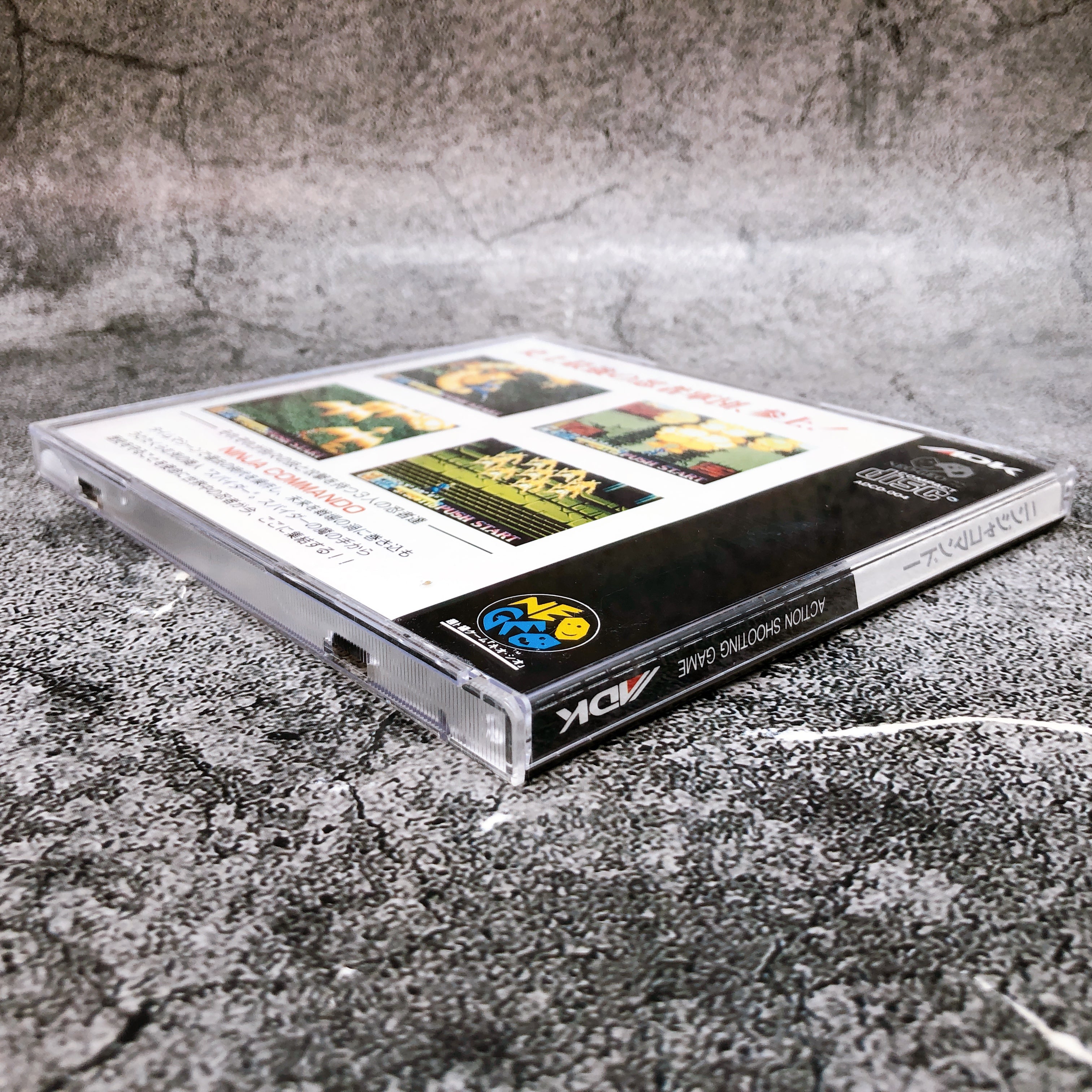 Neo Geo CD Ninja Commando ADK SNK Action Shooting Game Japan in Stock